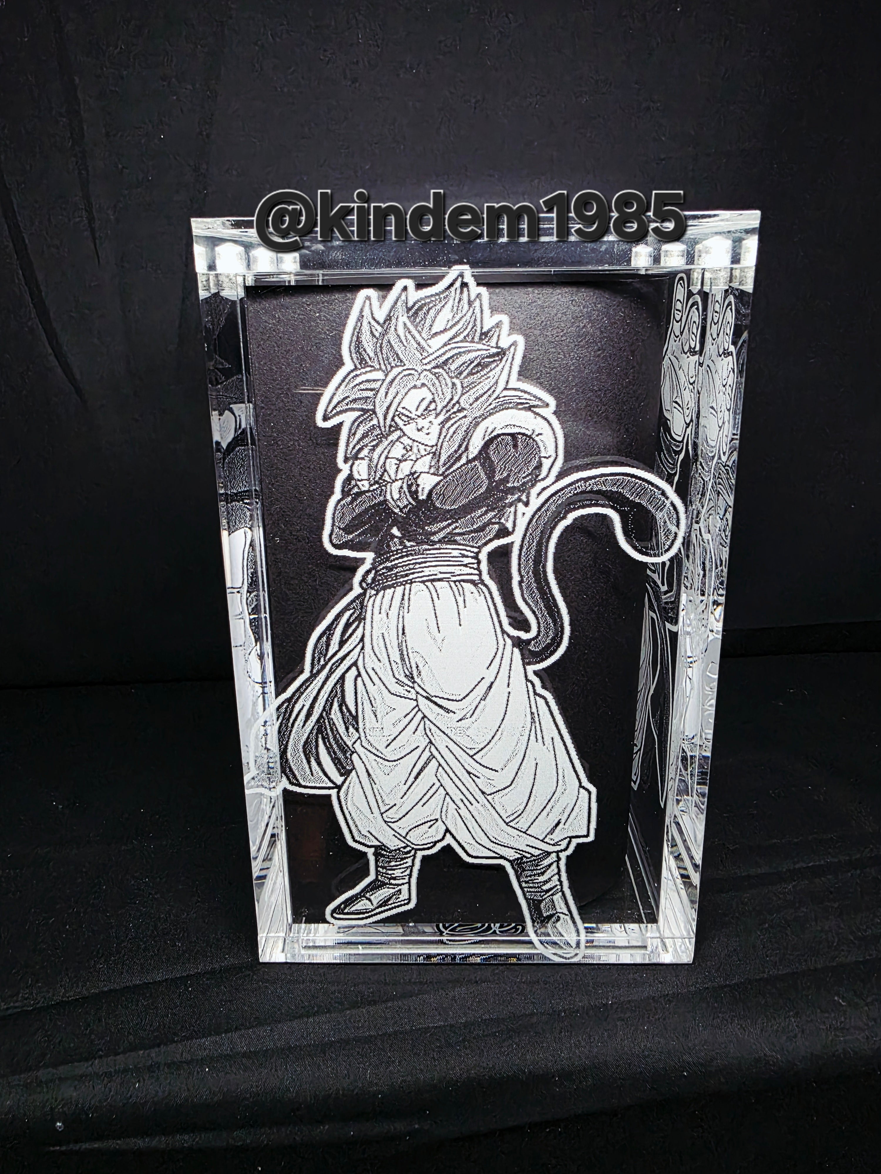Gogeta SS4 Funko Pop Custom Premium Armor