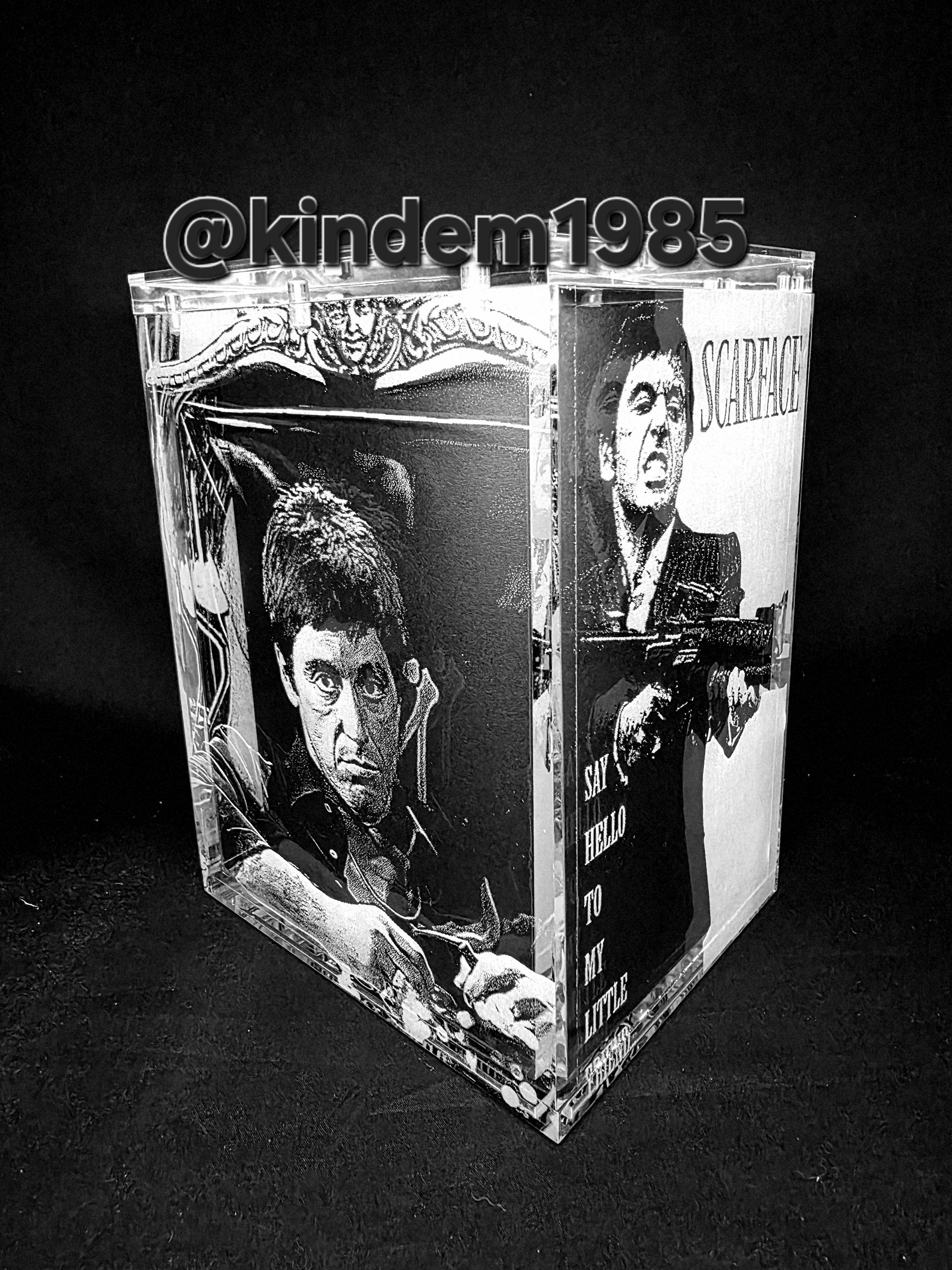 Scarface Tony Montana Funko Pop Custom Premium Armor