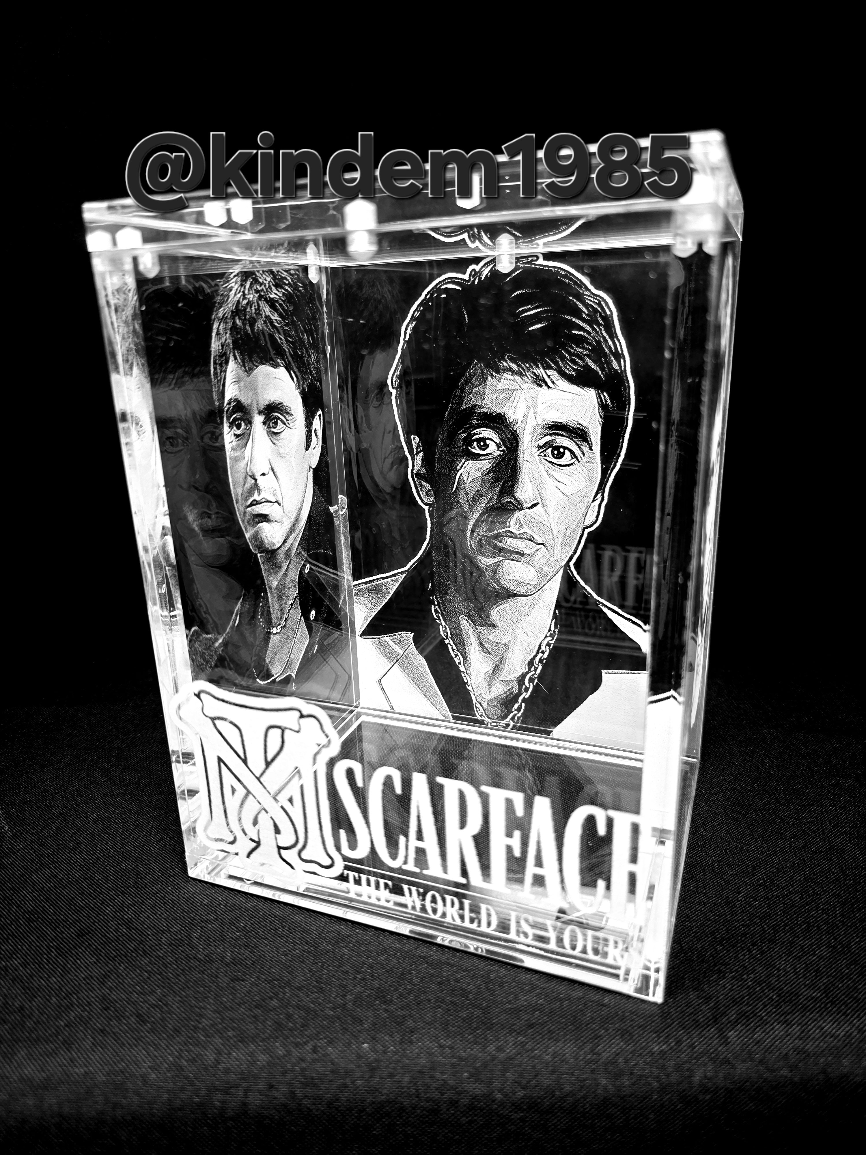 Scarface Tony Montana Funko Pop Custom Premium Armor