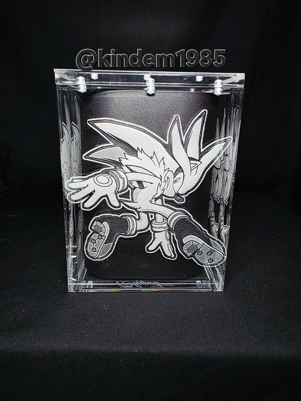 Silver The Hedgehog Funko Pop Custom Premium Armor