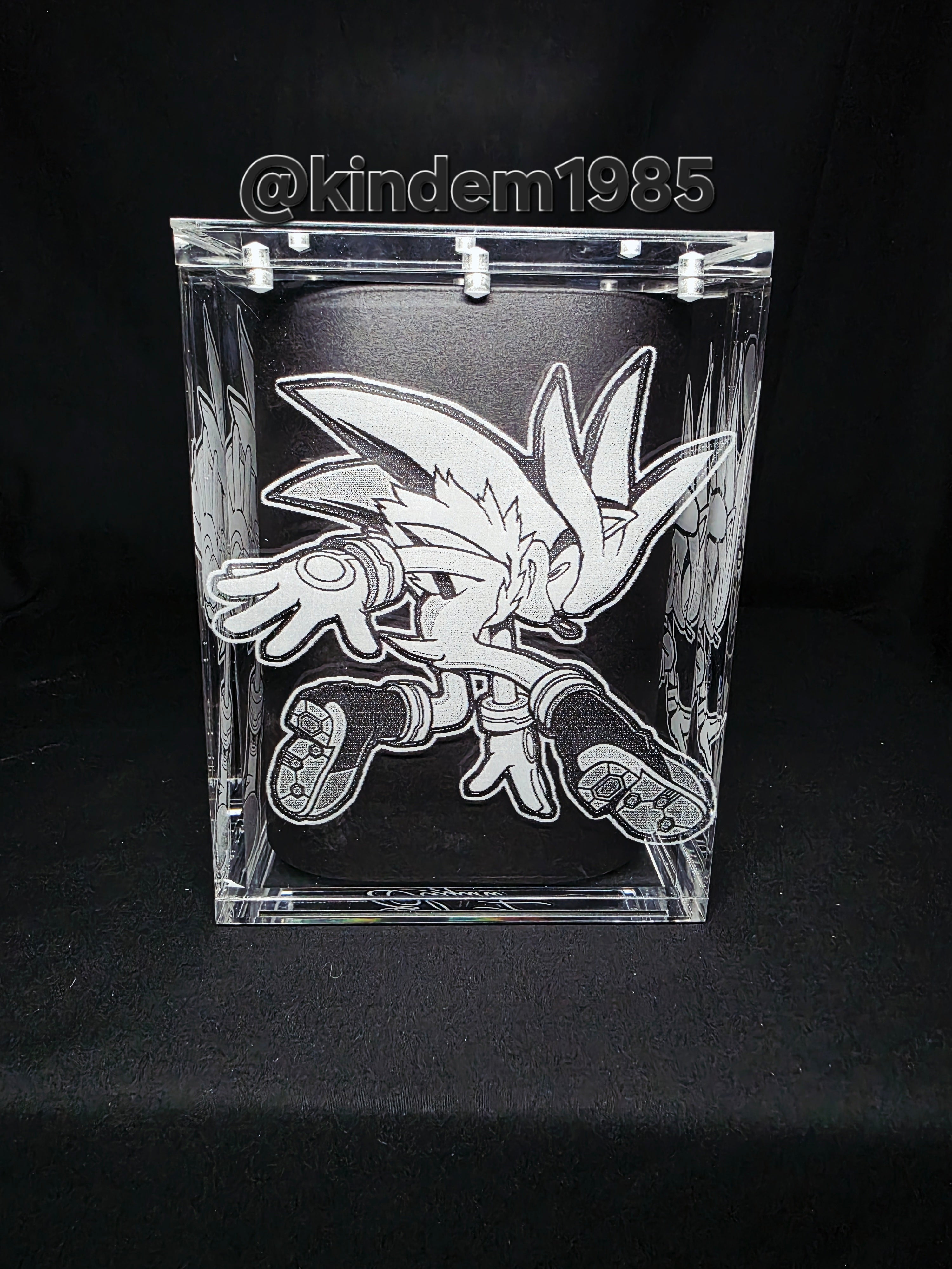 Silver The Hedgehog Funko Pop Custom Premium Armor