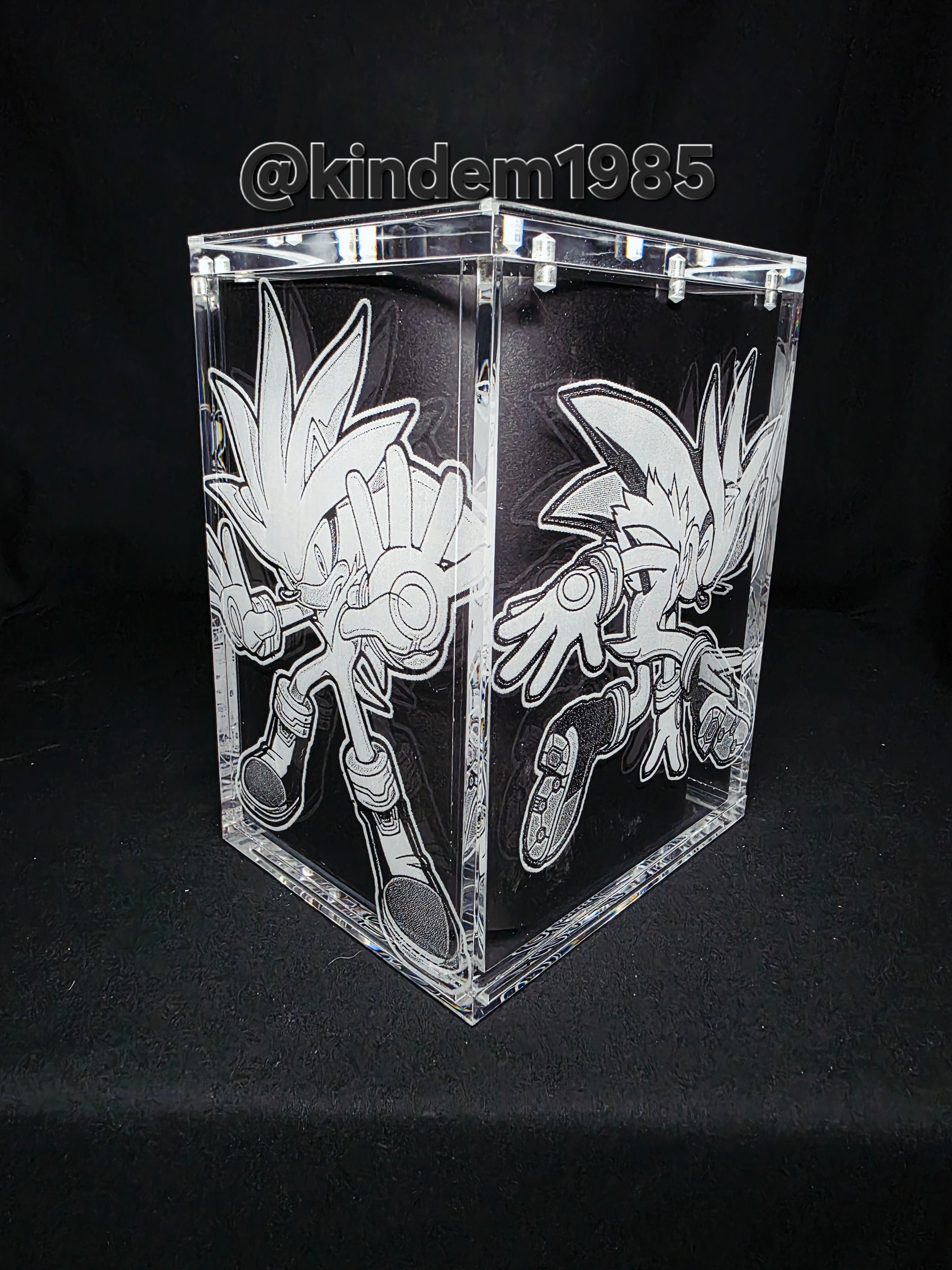 Silver The Hedgehog Funko Pop Custom Premium Armor