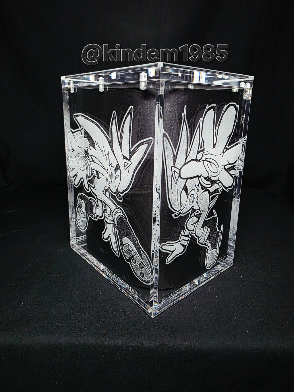 Silver The Hedgehog Funko Pop Custom Premium Armor