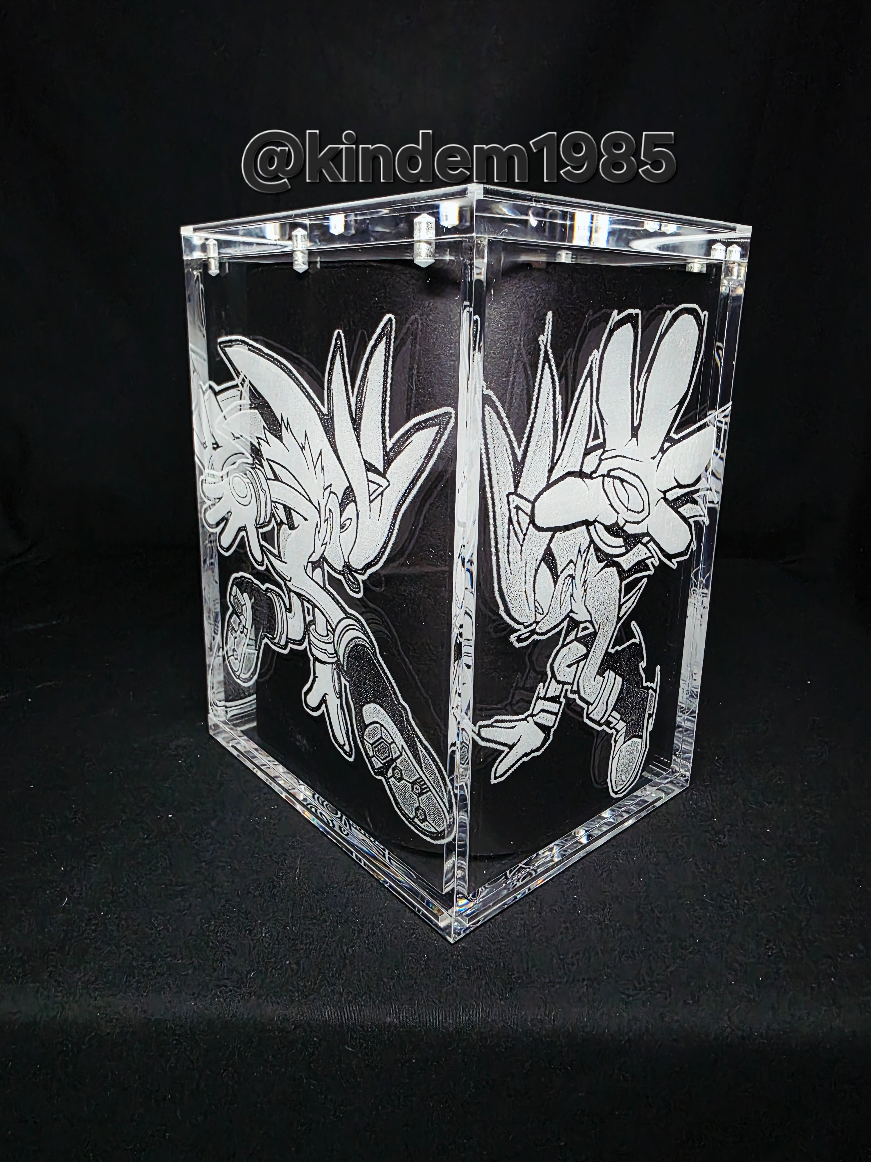 Silver The Hedgehog Funko Pop Custom Premium Armor
