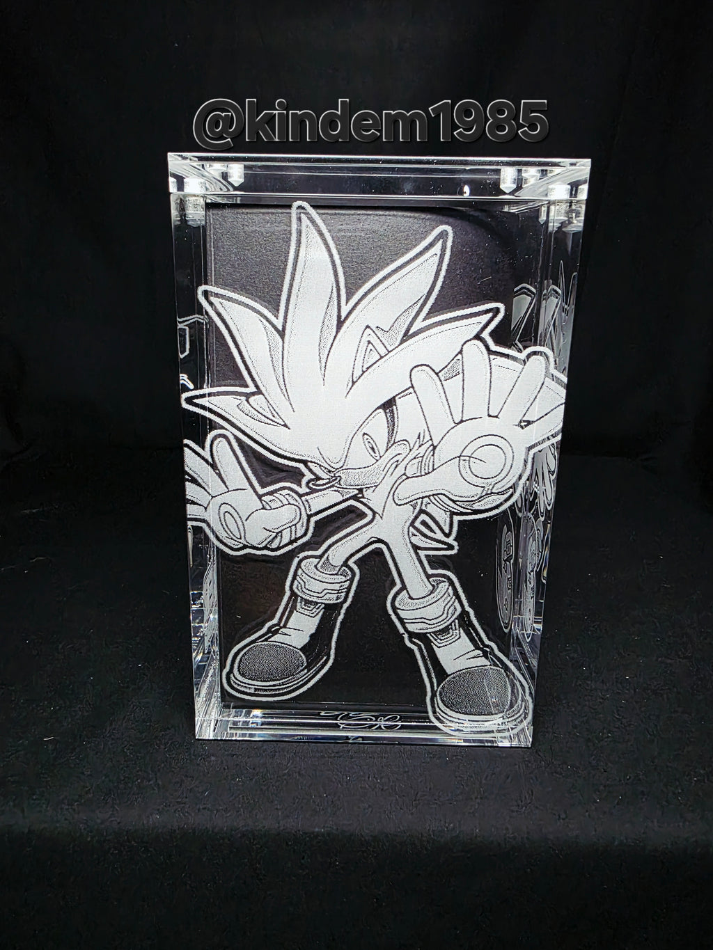 Silver The Hedgehog Funko Pop Custom Premium Armor