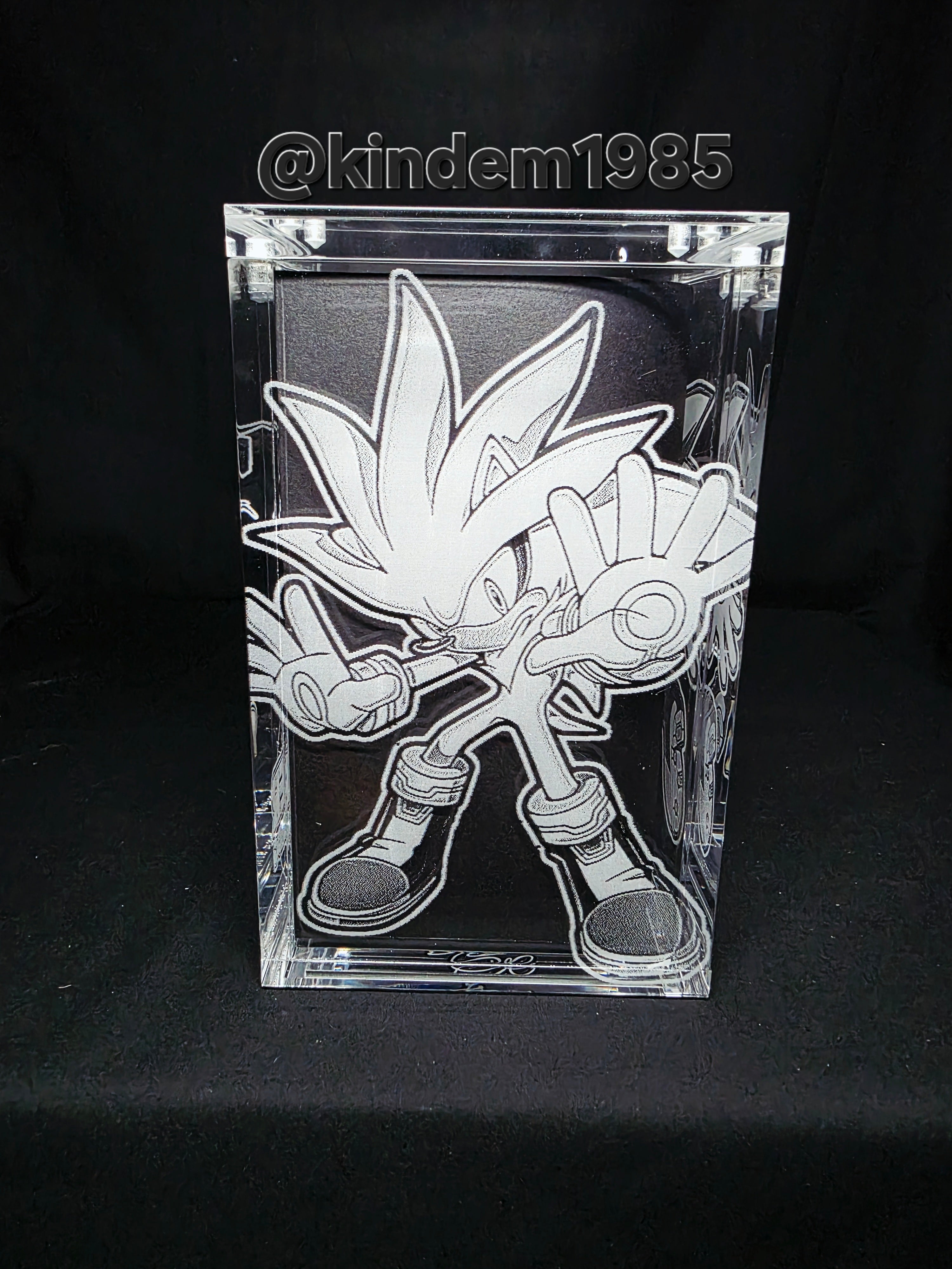 Silver The Hedgehog Funko Pop Custom Premium Armor