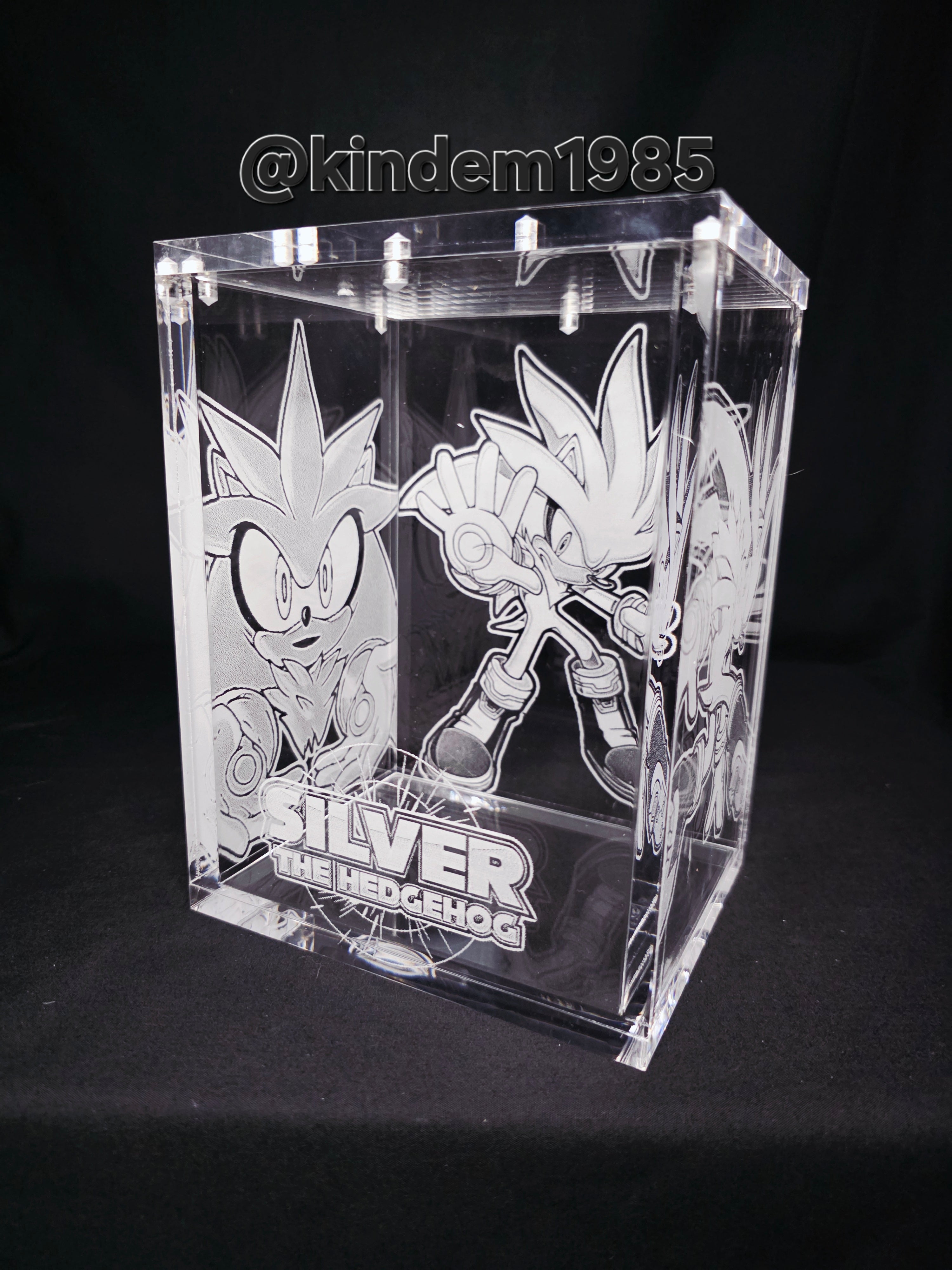 Silver The Hedgehog Funko Pop Custom Premium Armor