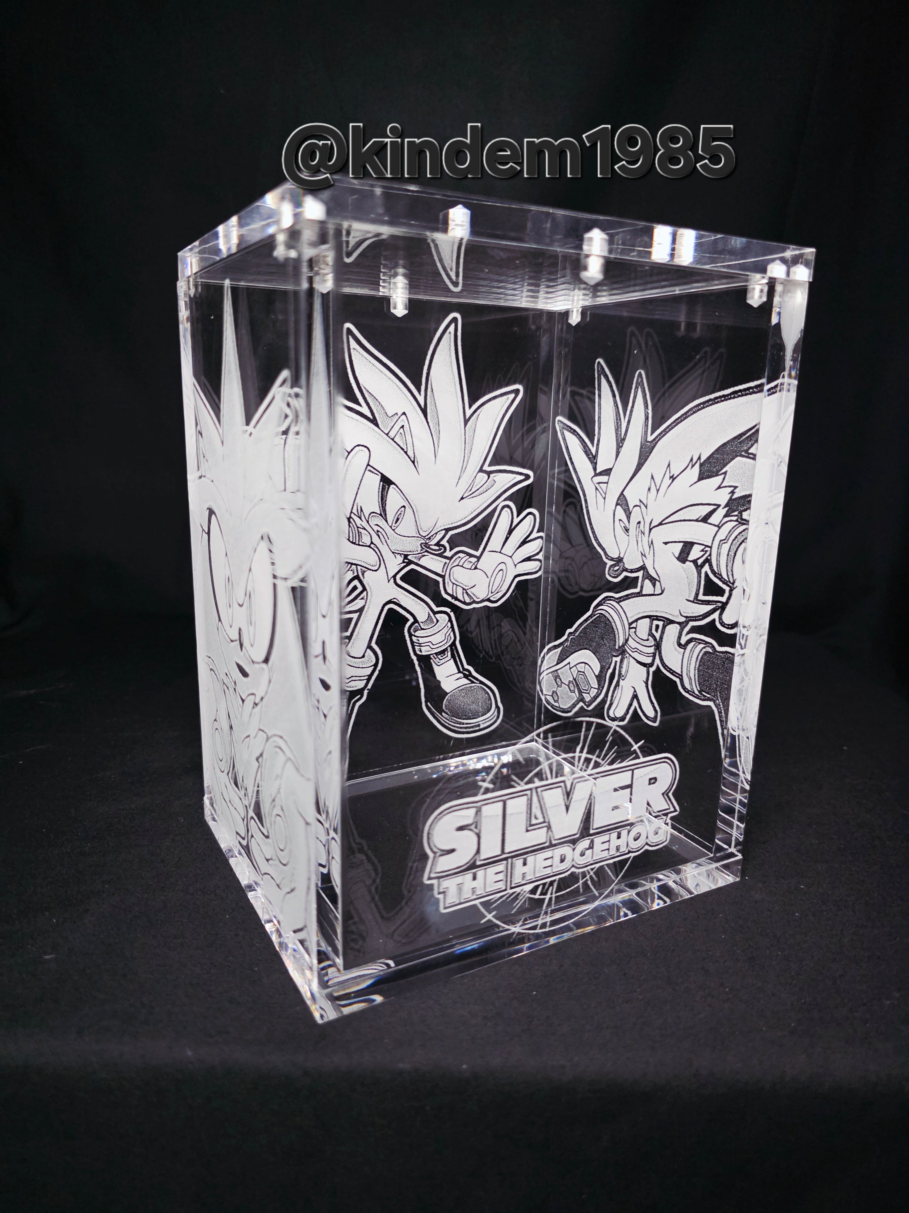 Silver The Hedgehog Funko Pop Custom Premium Armor