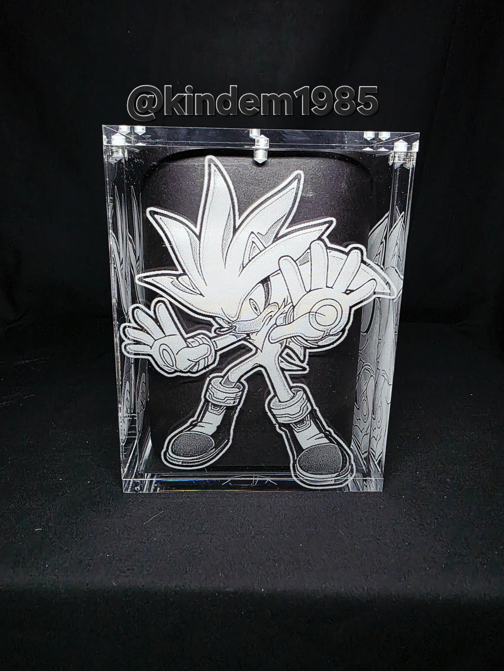 Silver The Hedgehog Funko Pop Custom Premium Armor