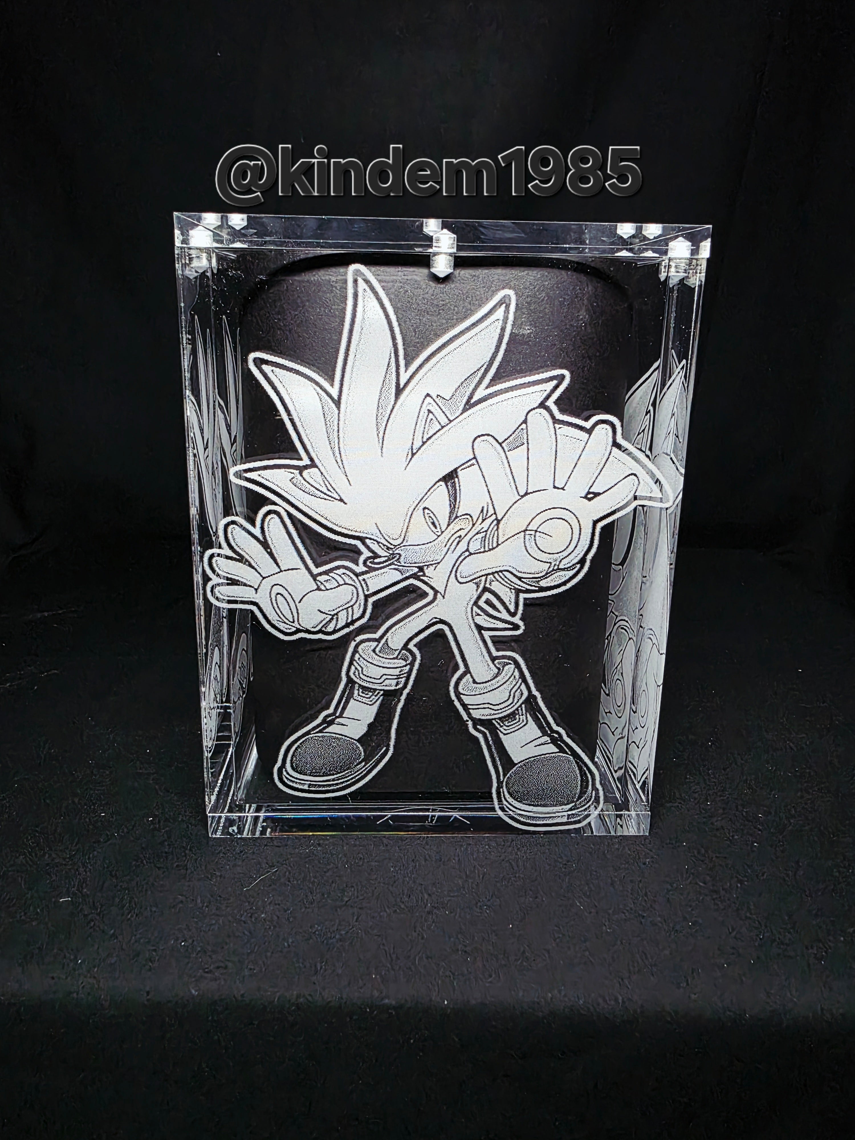 Silver The Hedgehog Funko Pop Custom Premium Armor