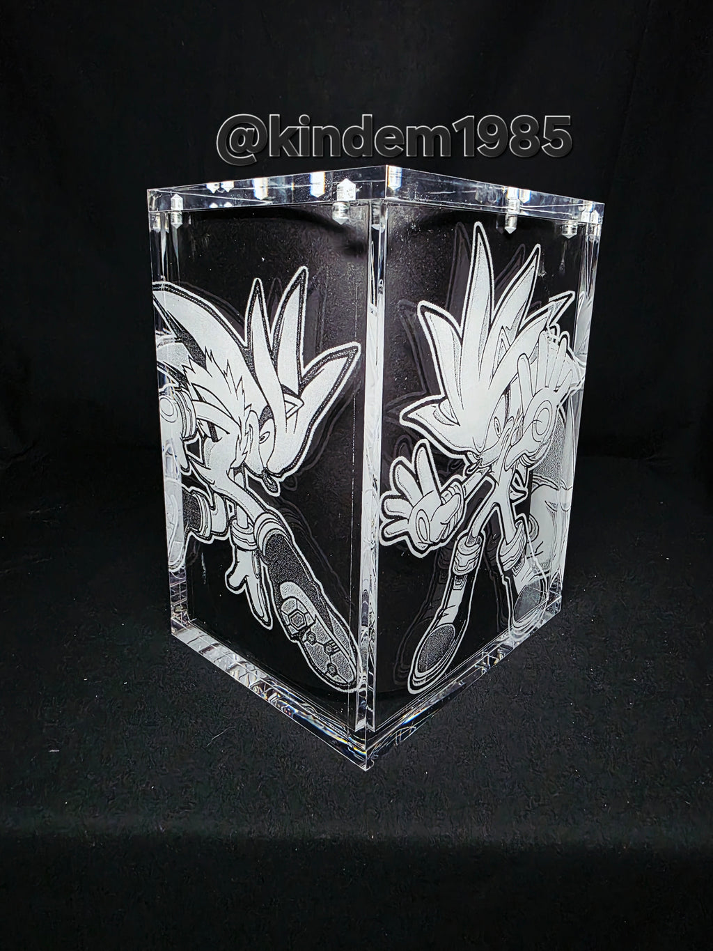 Silver The Hedgehog Funko Pop Custom Premium Armor