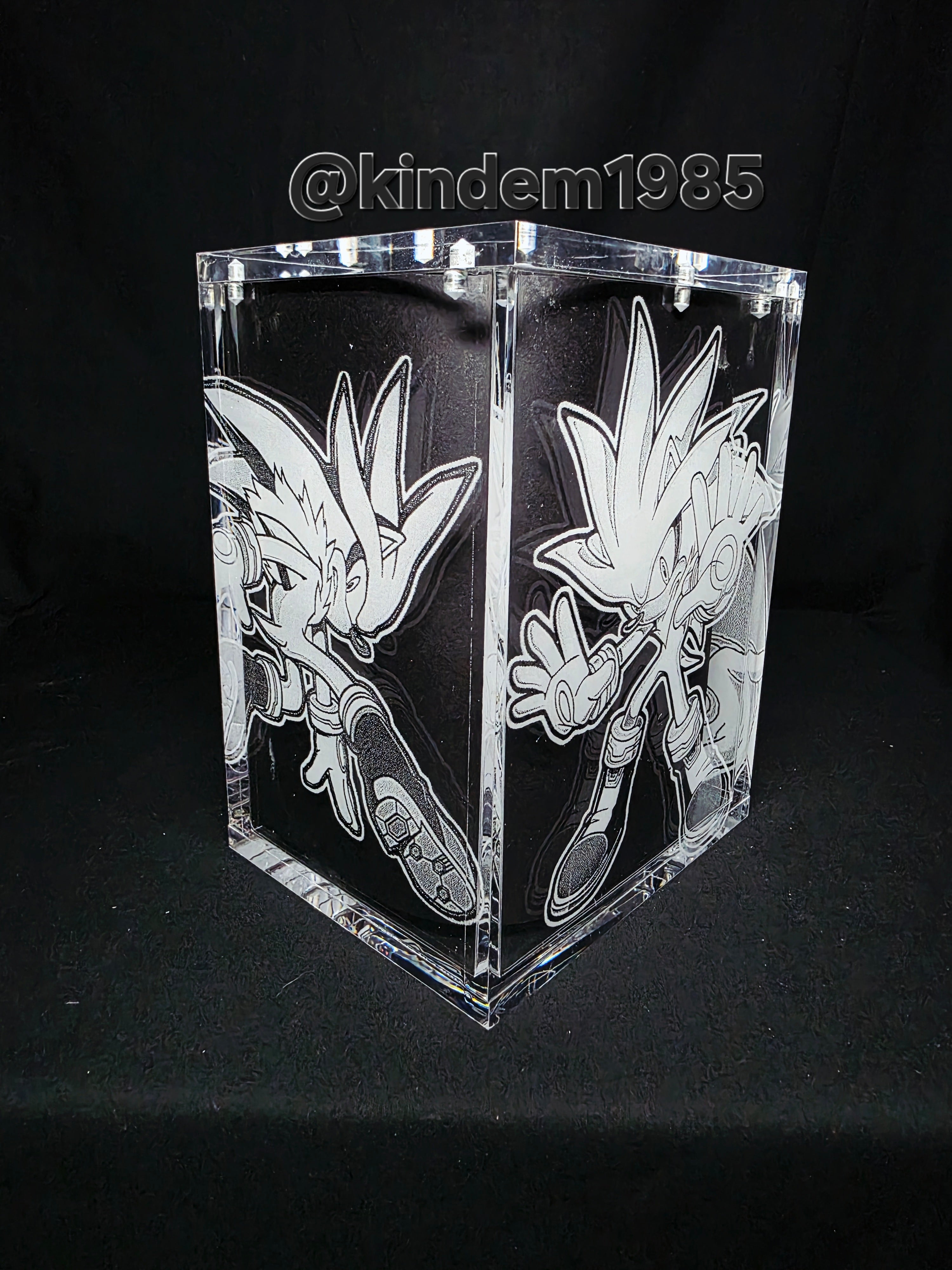 Silver The Hedgehog Funko Pop Custom Premium Armor