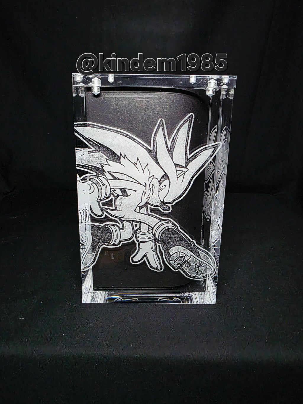 Silver The Hedgehog Funko Pop Custom Premium Armor