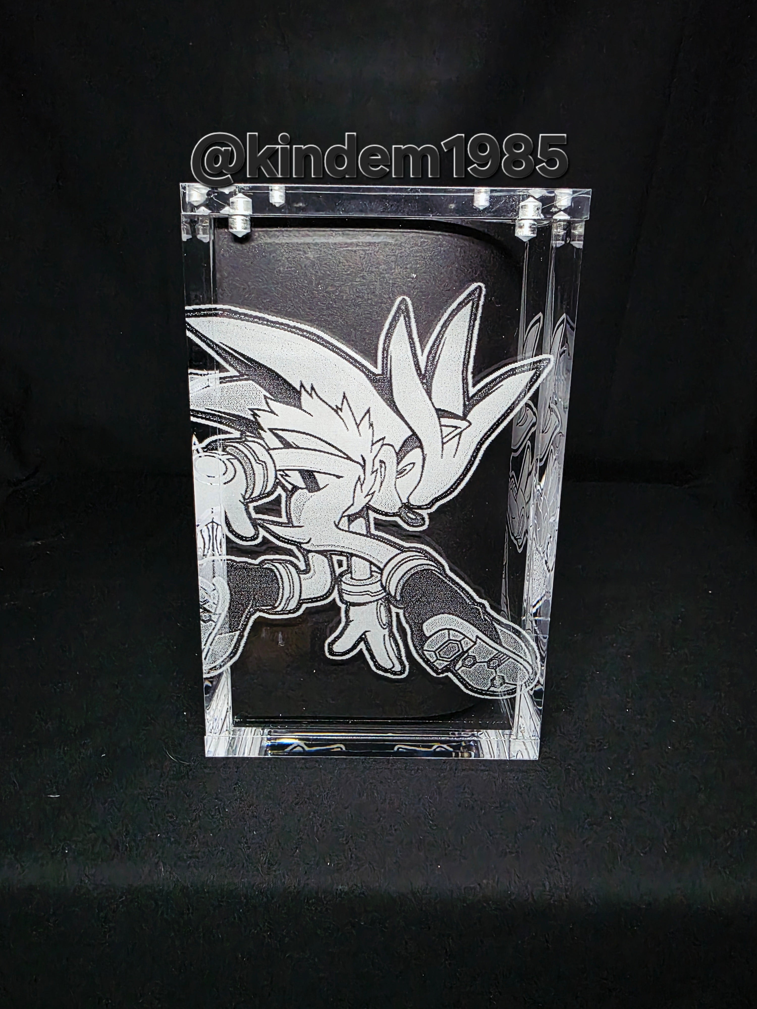 Silver The Hedgehog Funko Pop Custom Premium Armor