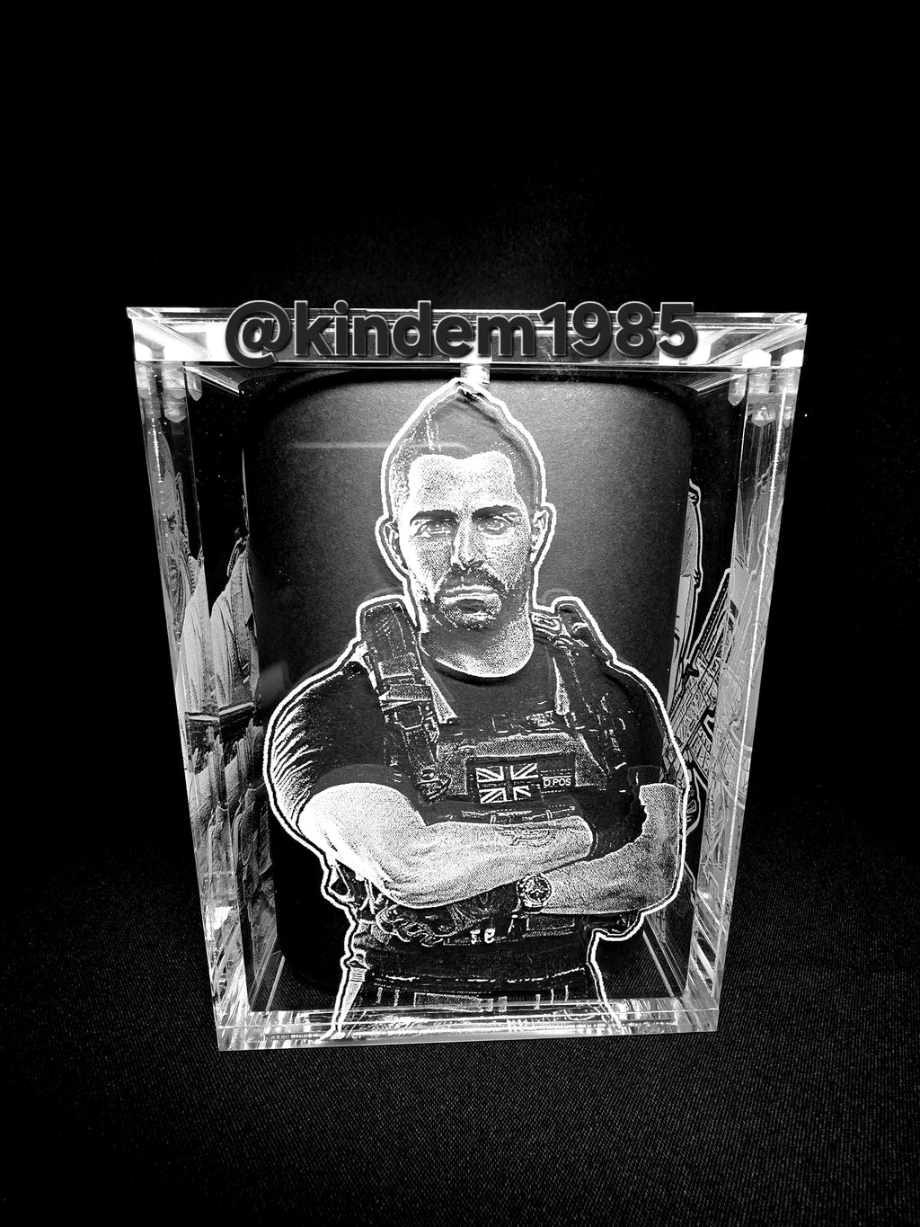 Soap COD Funko Pop Custom Premium Armor