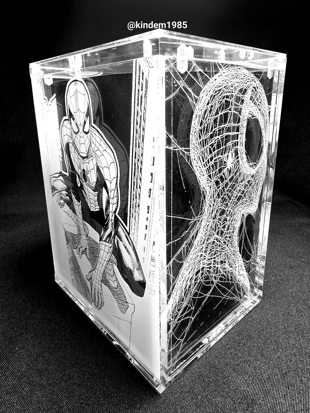 Spider Man Funko Pop Custom Premium Armor