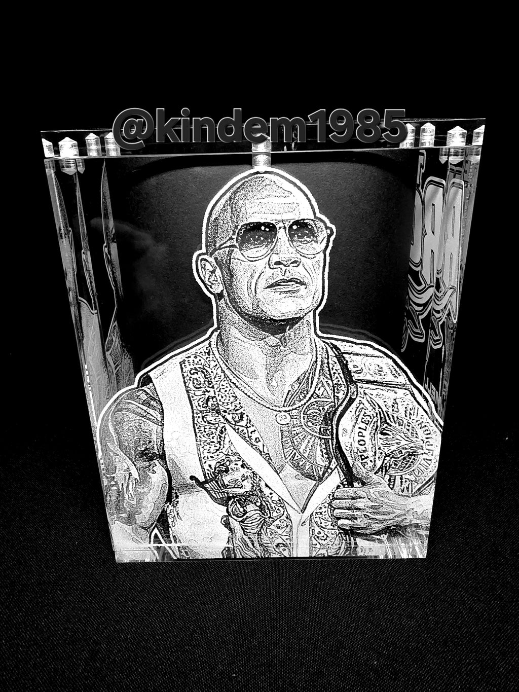 The Rock Funko Pop Custom Premium Armor