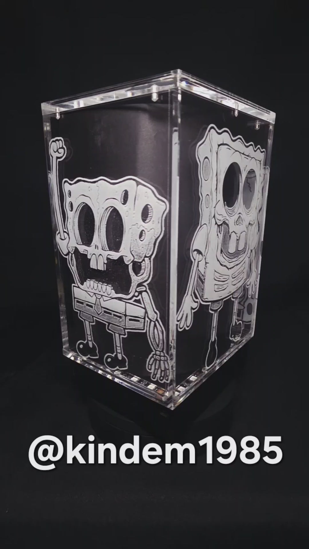 Skeleton SpongeBob ThrillJoy Pix! Premium Armor Custom Protector
