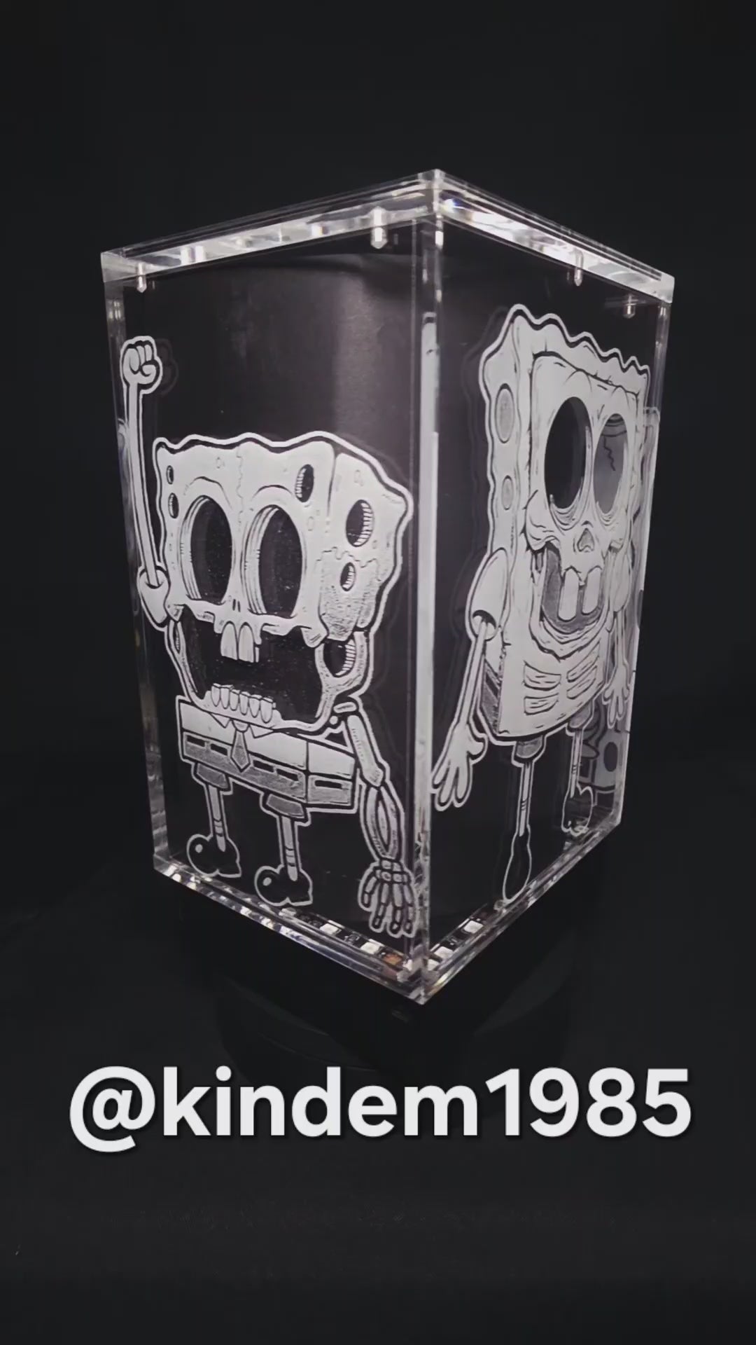 Skeleton SpongeBob ThrillJoy Pix! Premium Armor Custom Protector