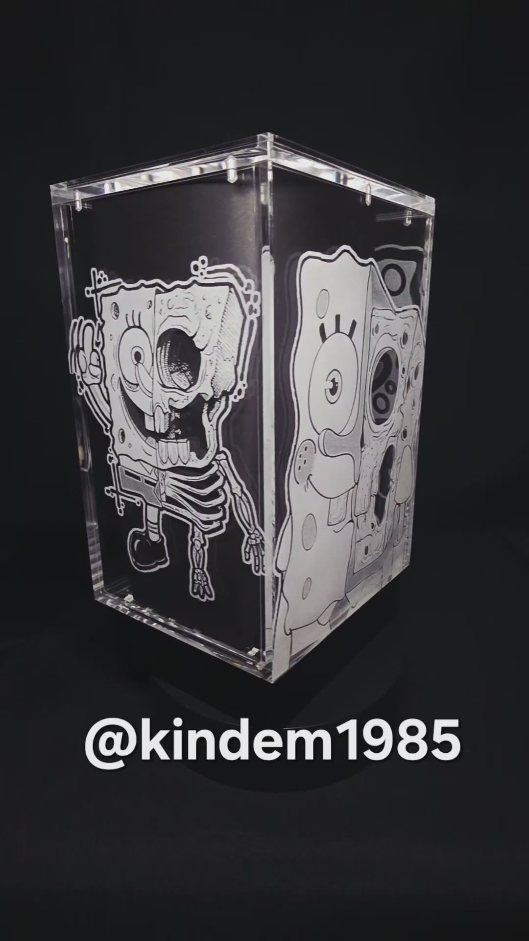 SpongeBob Skeleton ThrillJoy Pix! Premium Armor Custom Protector