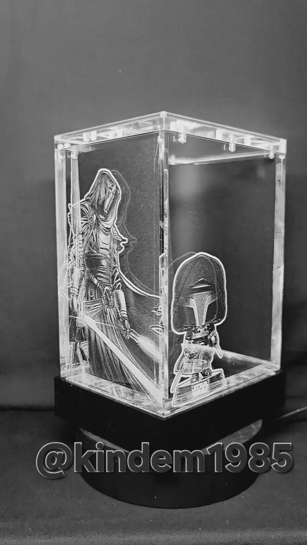 Darth Raven Star Wars Funko Pop Custom Premium Armor