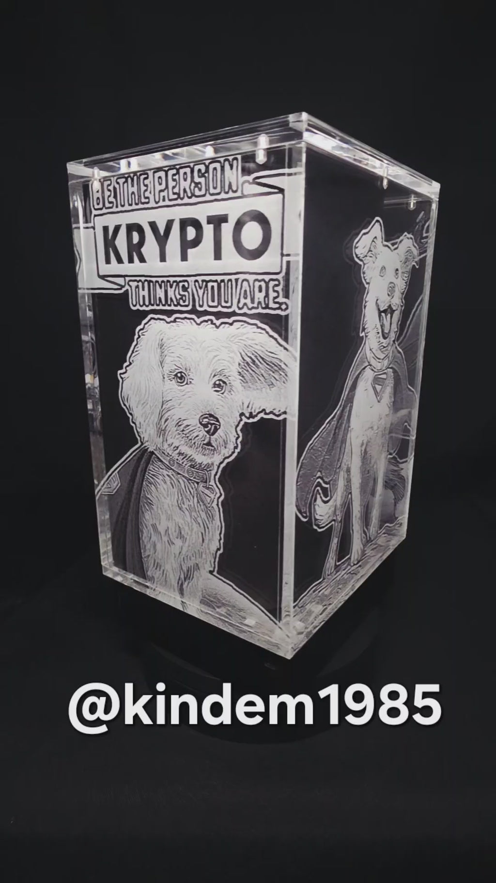 Krypto Superman ThrillJoy Pix! Premium Armor Custom Protector