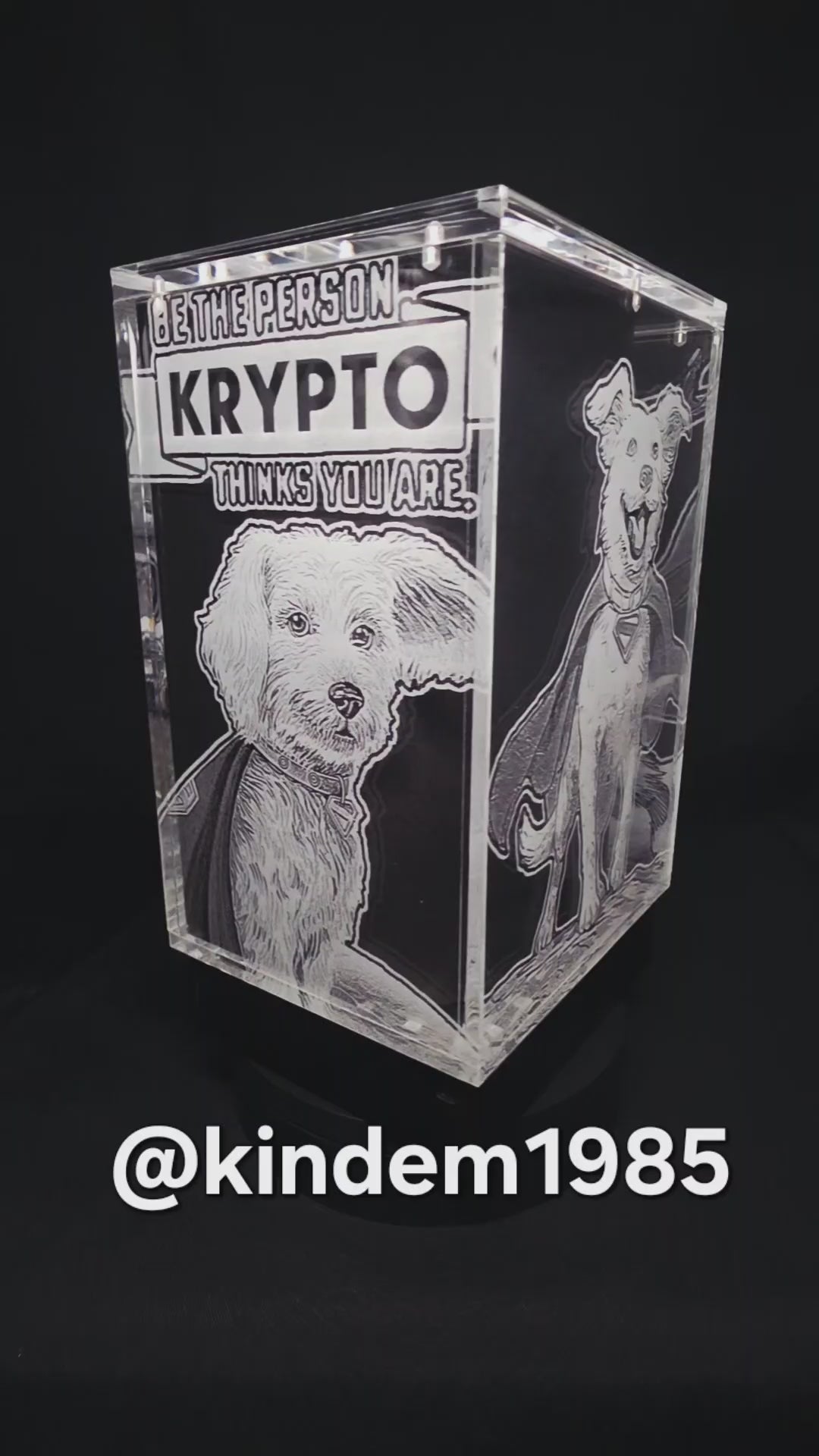 Krypto Superman ThrillJoy Pix! Premium Armor Custom Protector