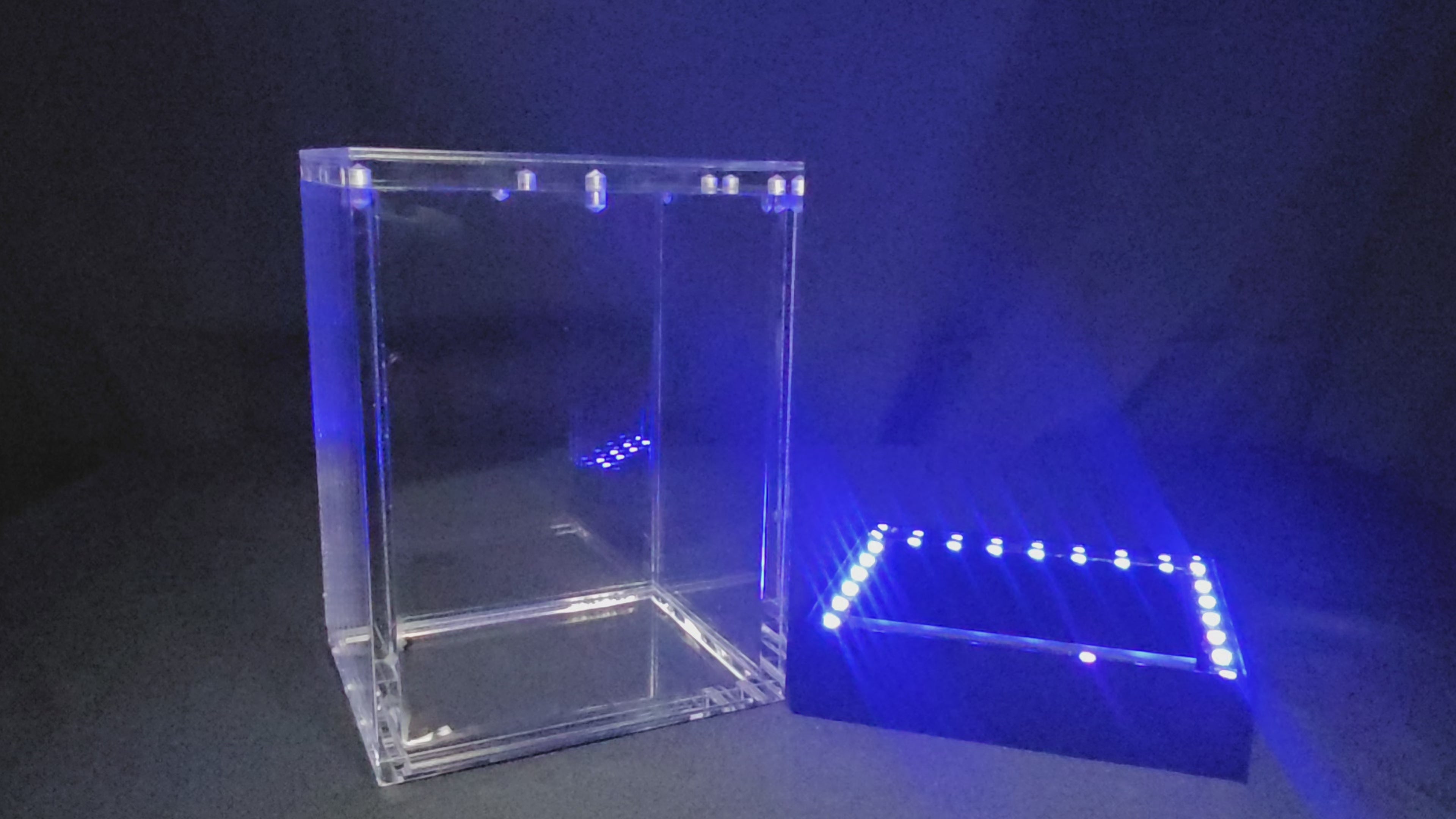 A Multi-Color LED Base Stand