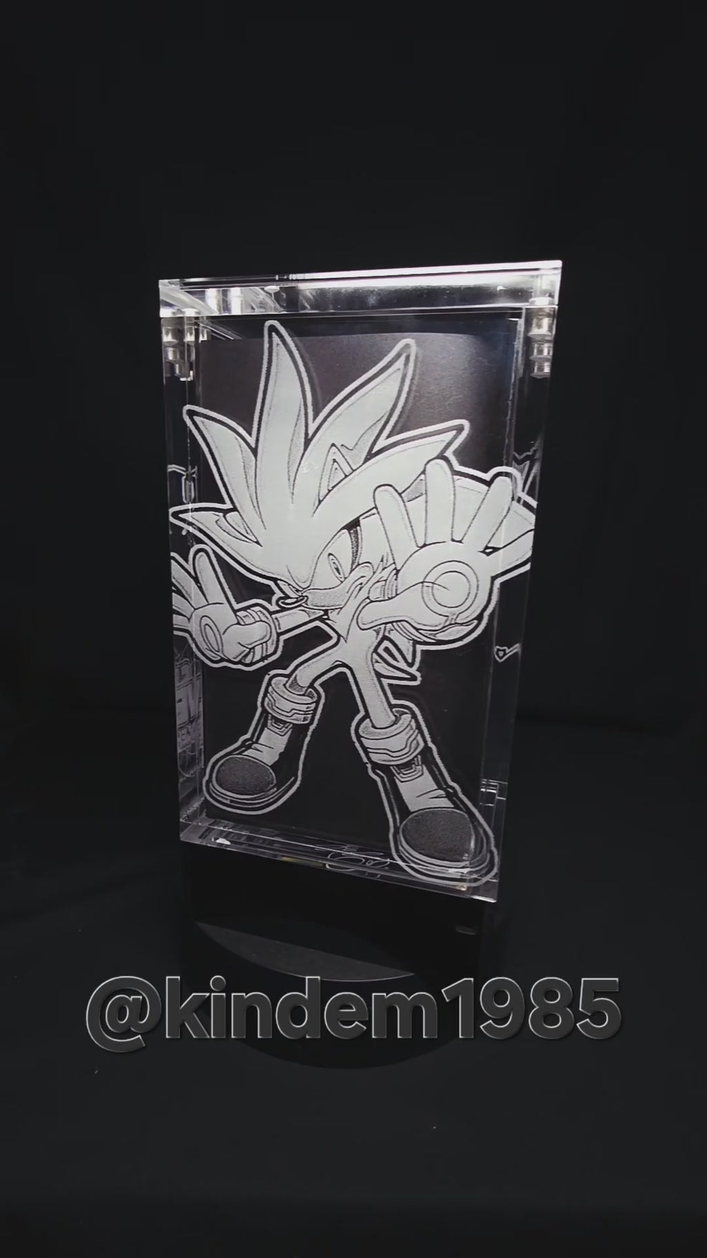 Silver The Hedgehog Funko Pop Custom Premium Armor