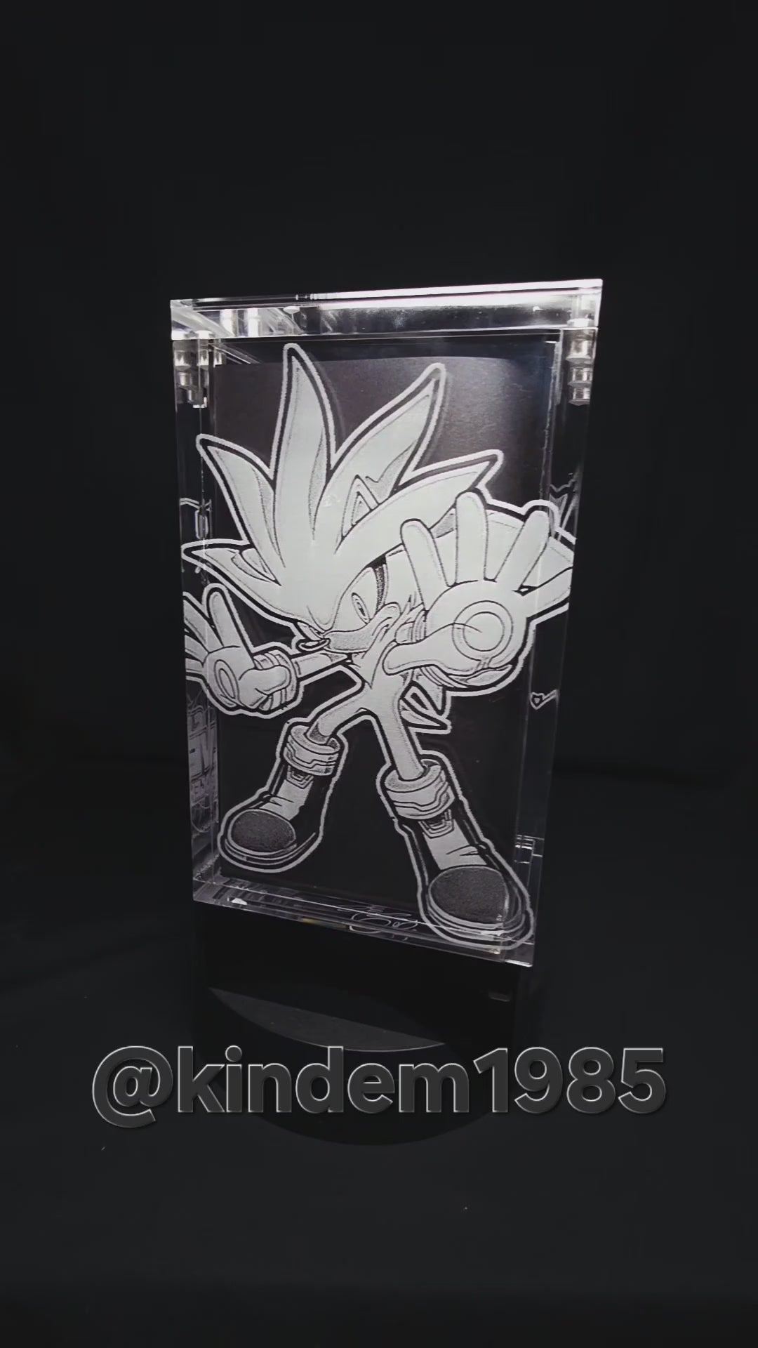 Silver The Hedgehog Funko Pop Custom Premium Armor
