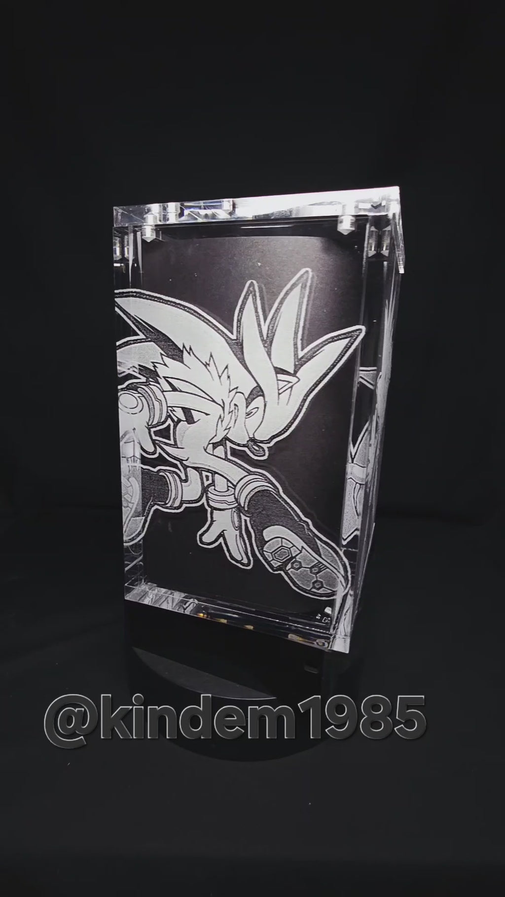 Silver The Hedgehog Funko Pop Custom Premium Armor