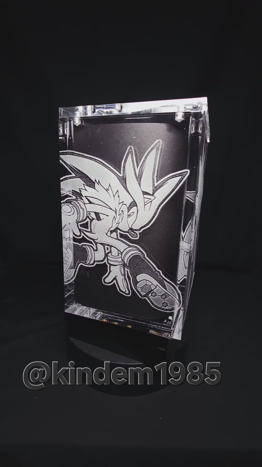 Silver The Hedgehog Funko Pop Custom Premium Armor