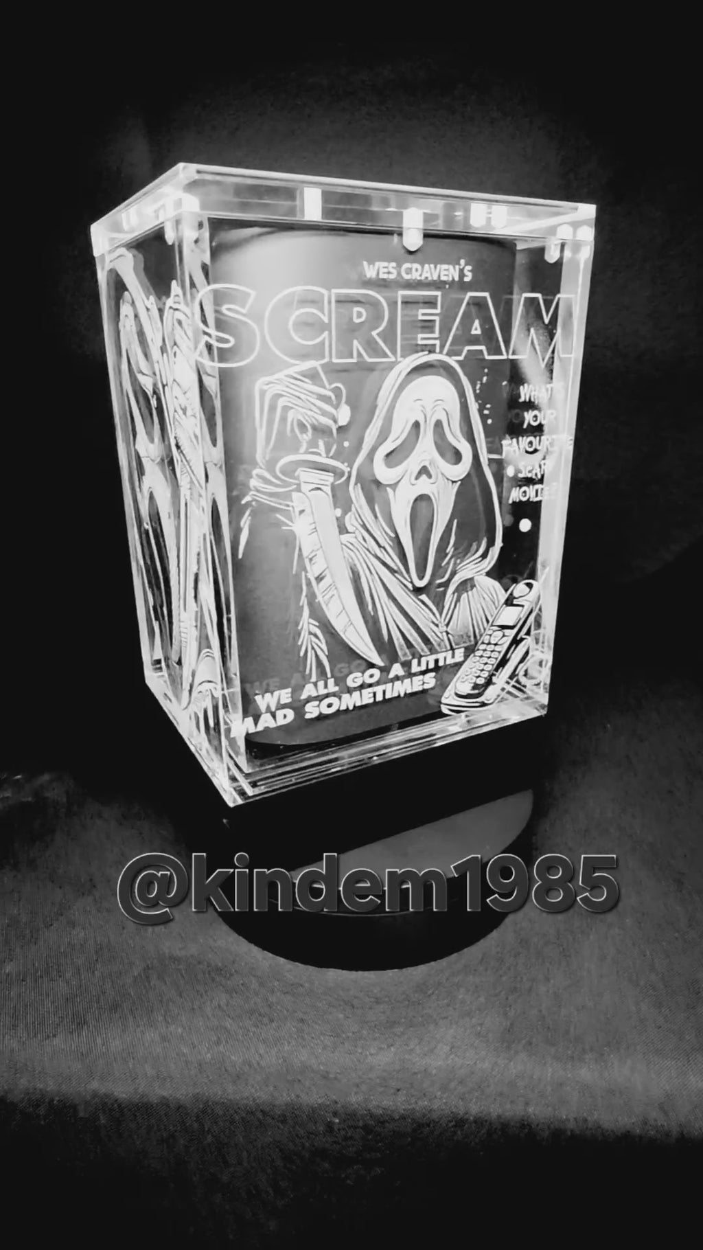 Ghostface Scream Funko Pop Custom Premium Armor