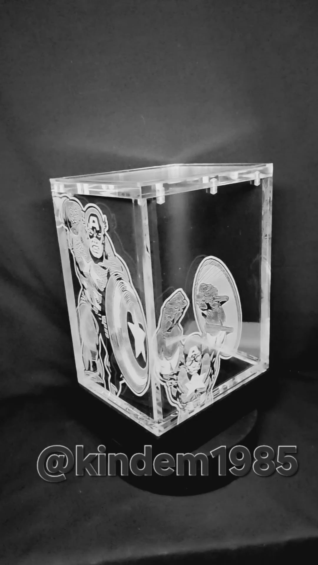 Captain America Funko Pop Custom Premium Armor