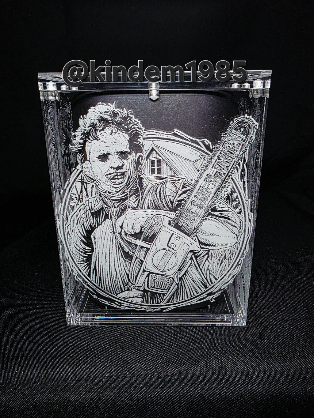 LeatherFace Chainsaw Massacre Horror Funko Pop Premium Armor Custom Protector