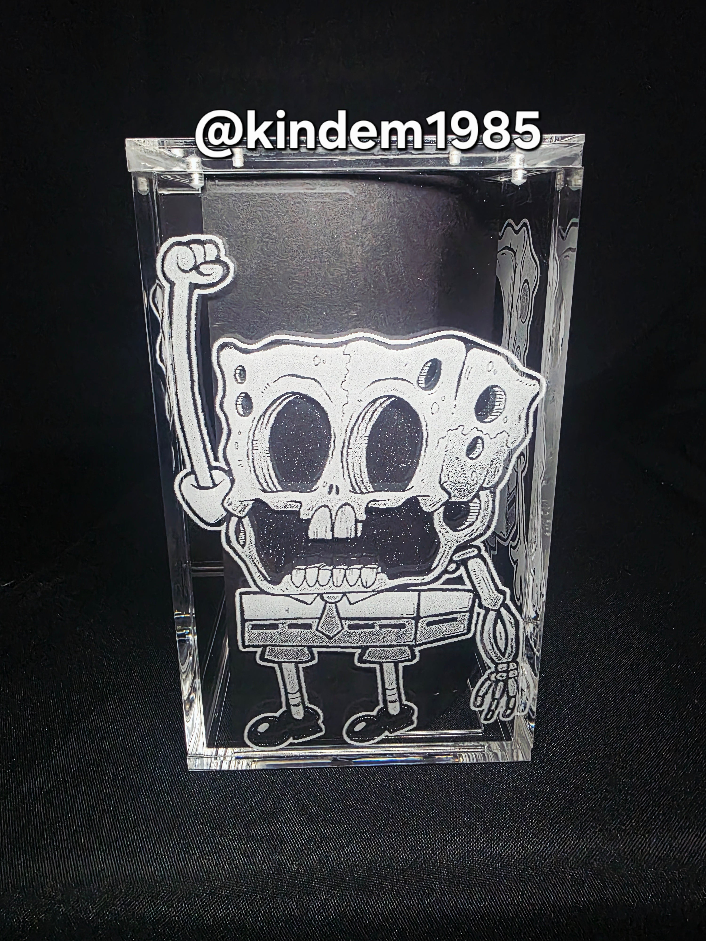 Skeleton SpongeBob ThrillJoy Pix! Premium Armor Custom Protector