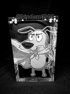 Courage The Cowardly Dog Funko Pop Custom Premium Armor