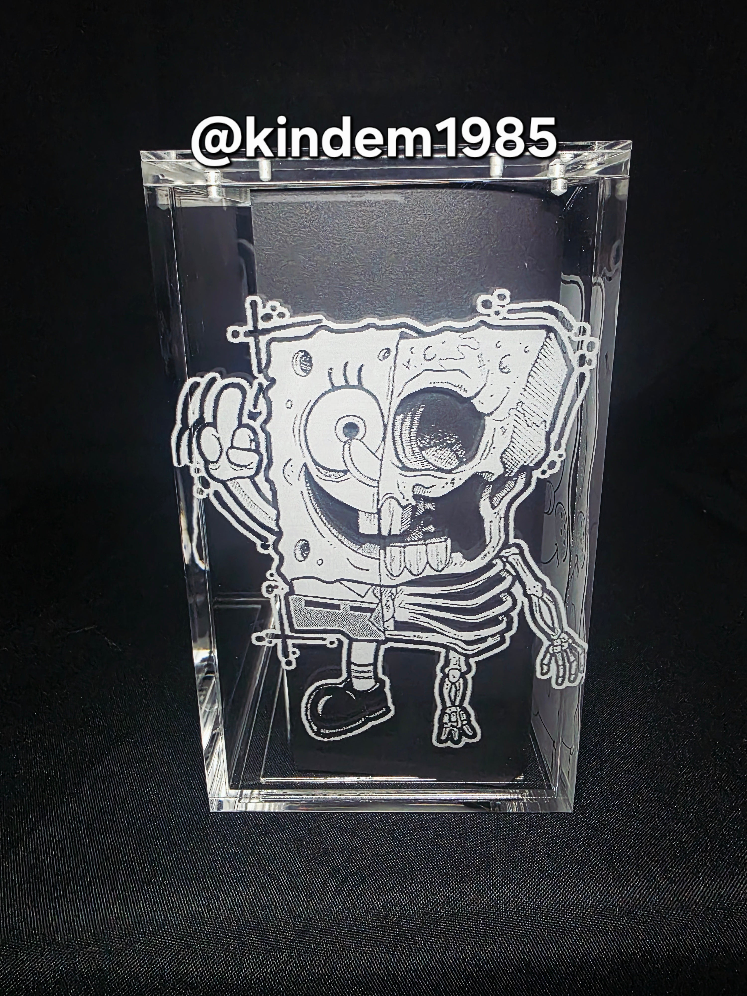 SpongeBob Skeleton ThrillJoy Pix! Premium Armor Custom Protector