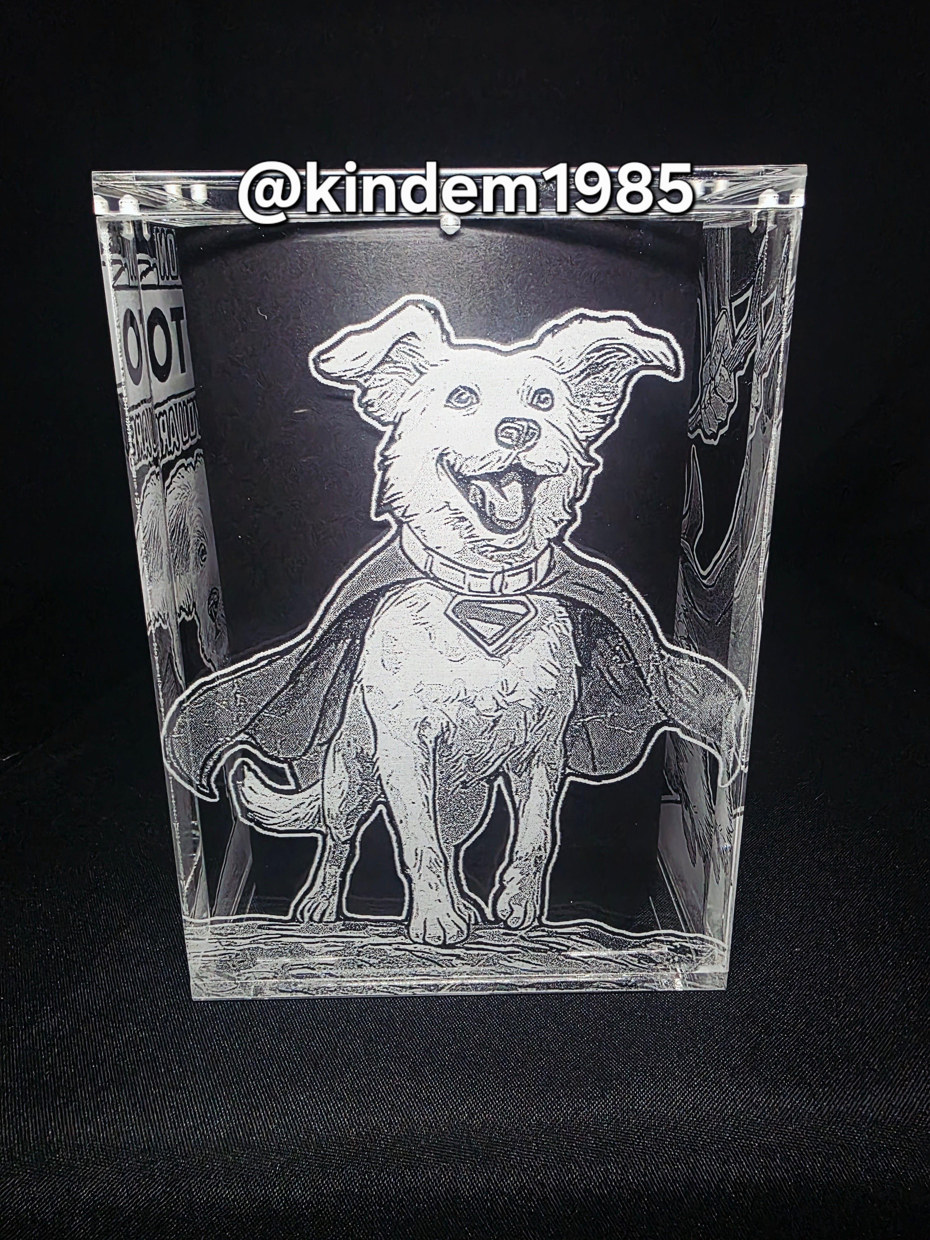 Krypto Superman ThrillJoy Pix! Premium Armor Custom Protector