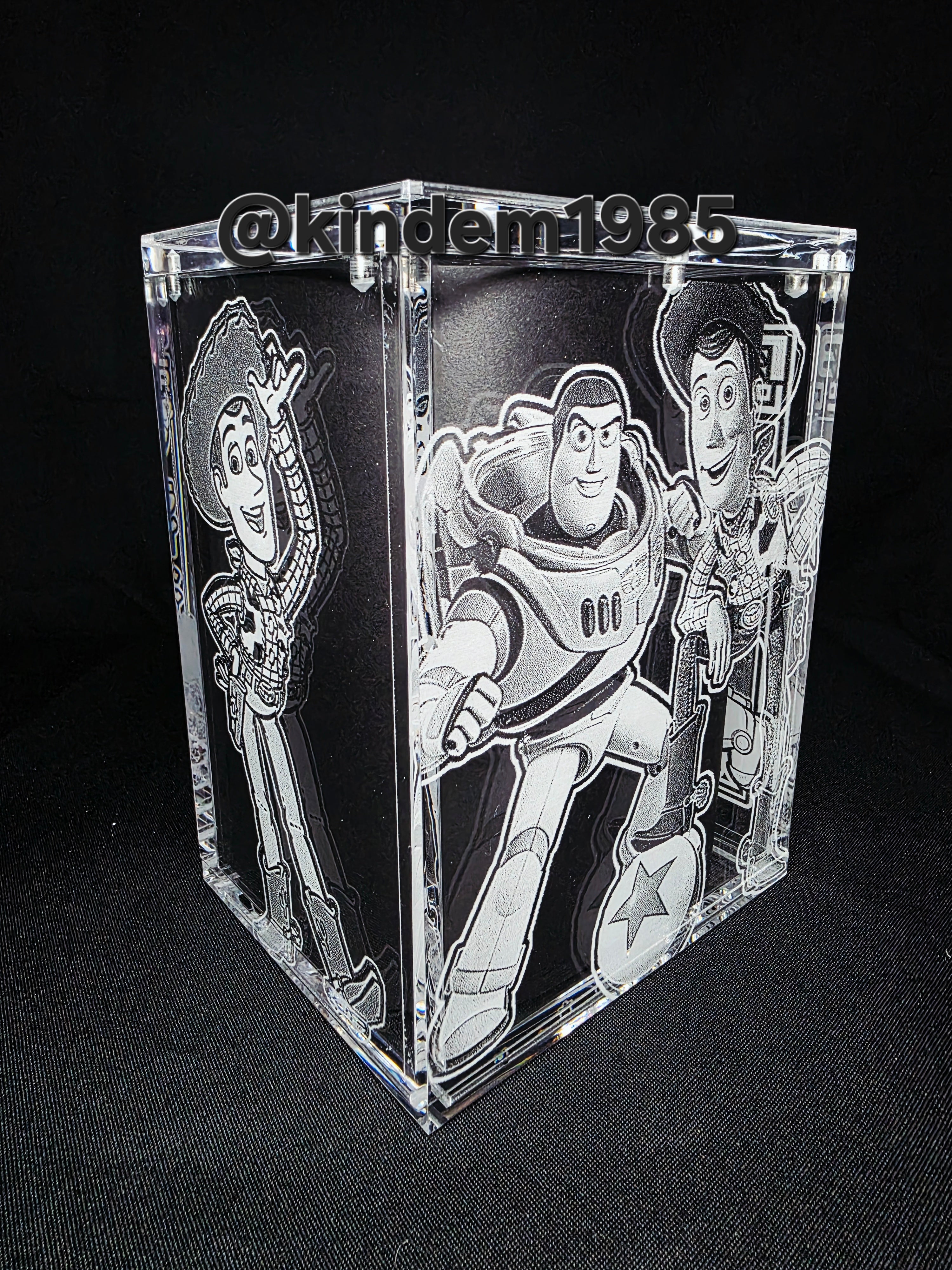 Toy Story Woody Buzz Funko Pop Premium Armor Custom Protector