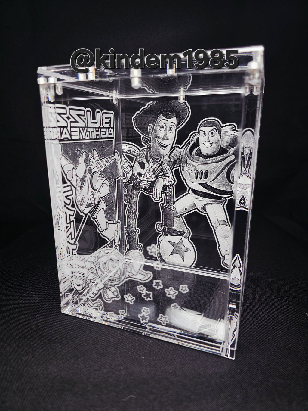 Toy Story Woody Buzz Funko Pop Premium Armor Custom Protector