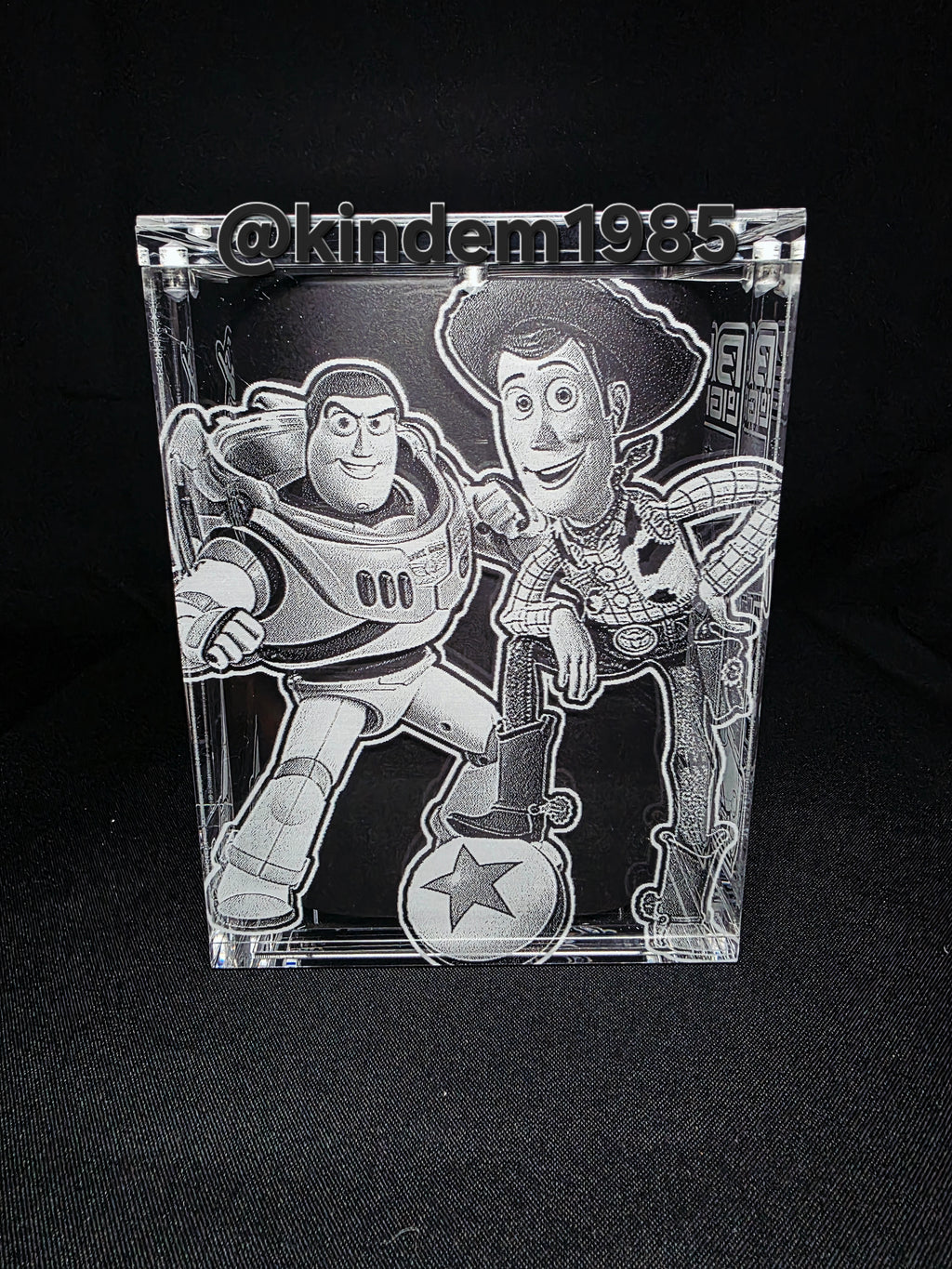 Toy Story Woody Buzz Funko Pop Premium Armor Custom Protector