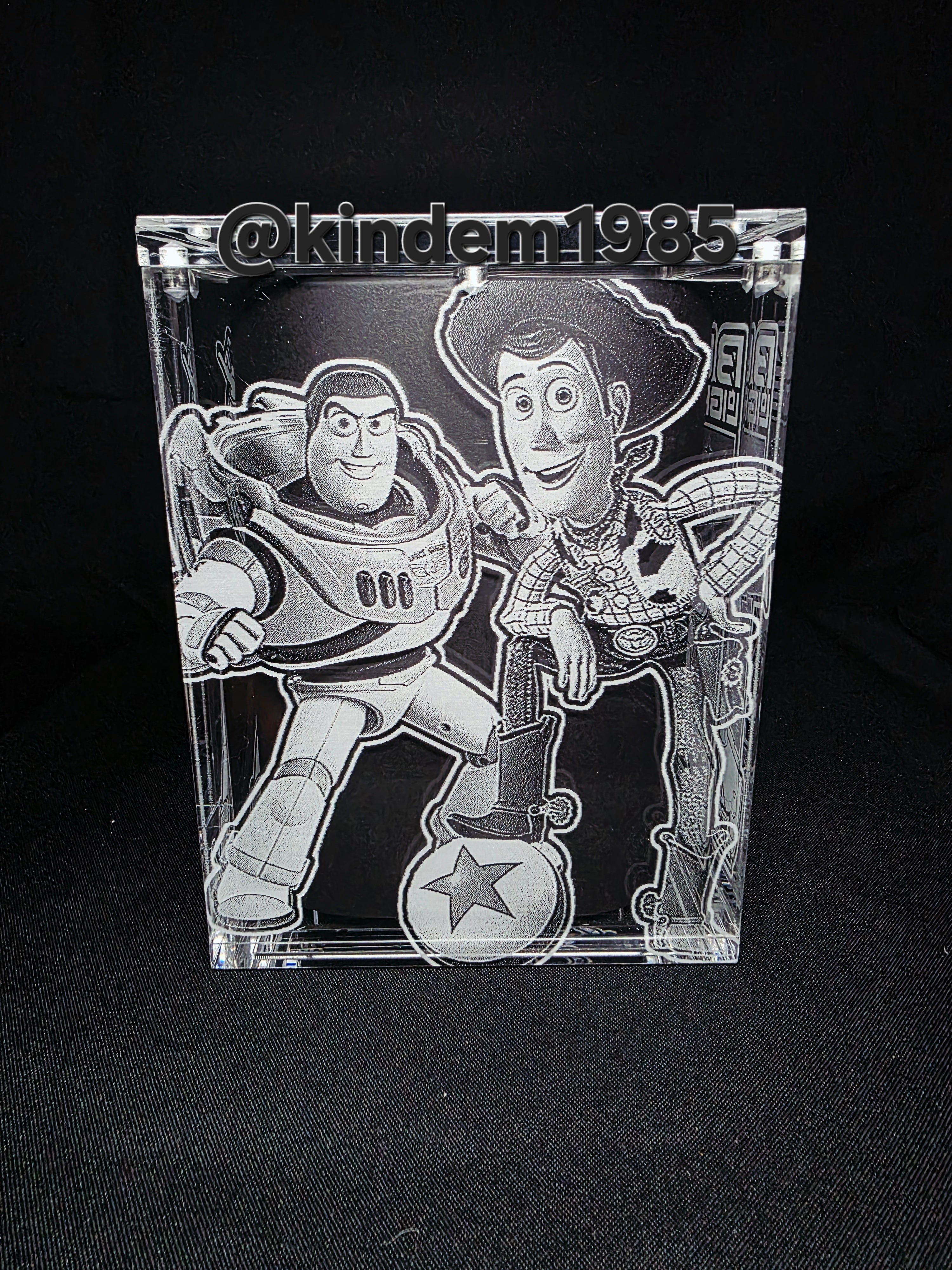 Toy Story Woody Buzz Funko Pop Premium Armor Custom Protector