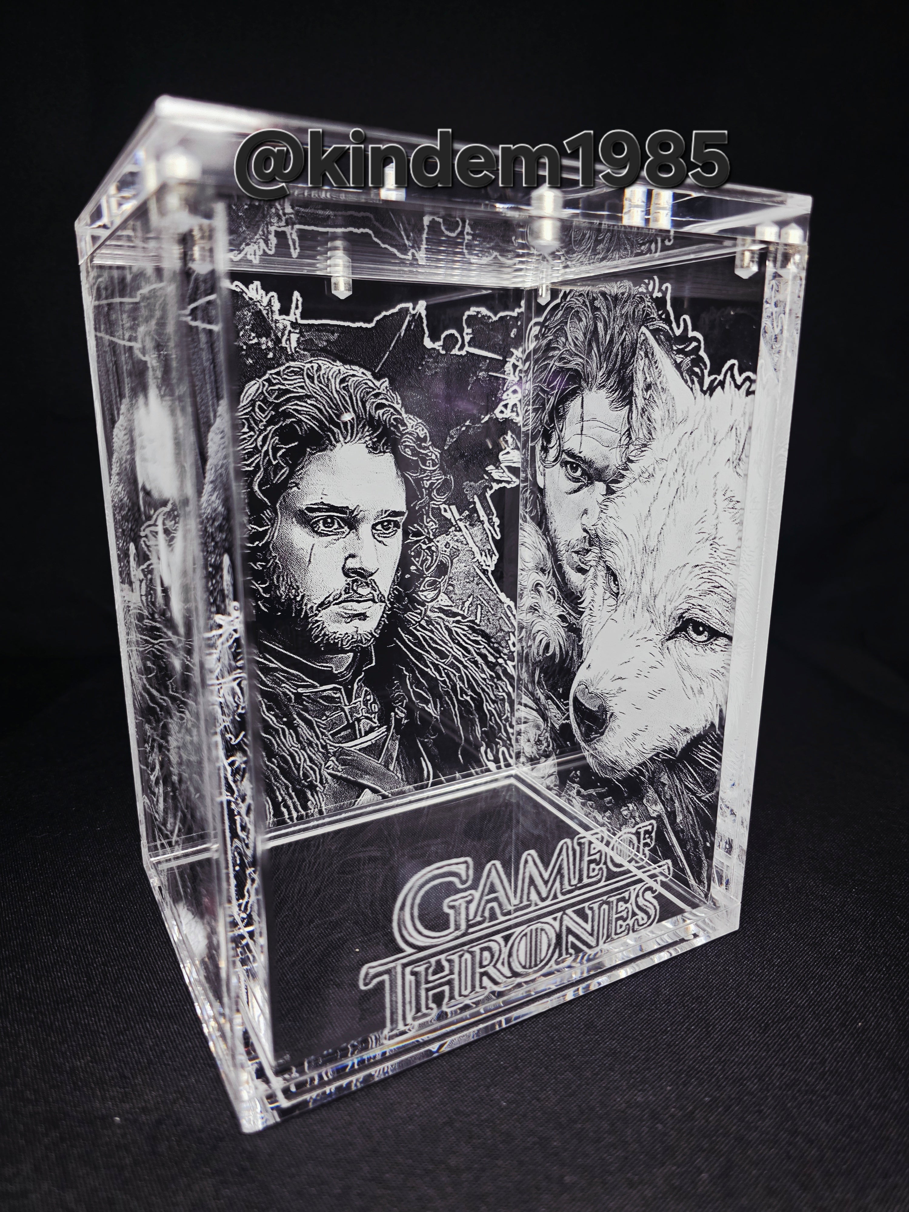 Jon Snow Game Of Thrones Funko Pop Premium Armor Custom Protector