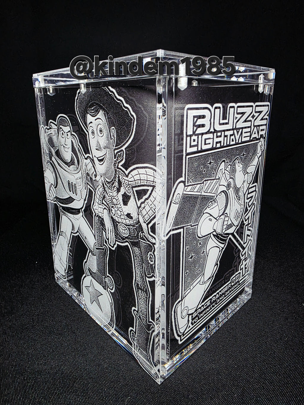 Toy Story Woody Buzz Funko Pop Premium Armor Custom Protector