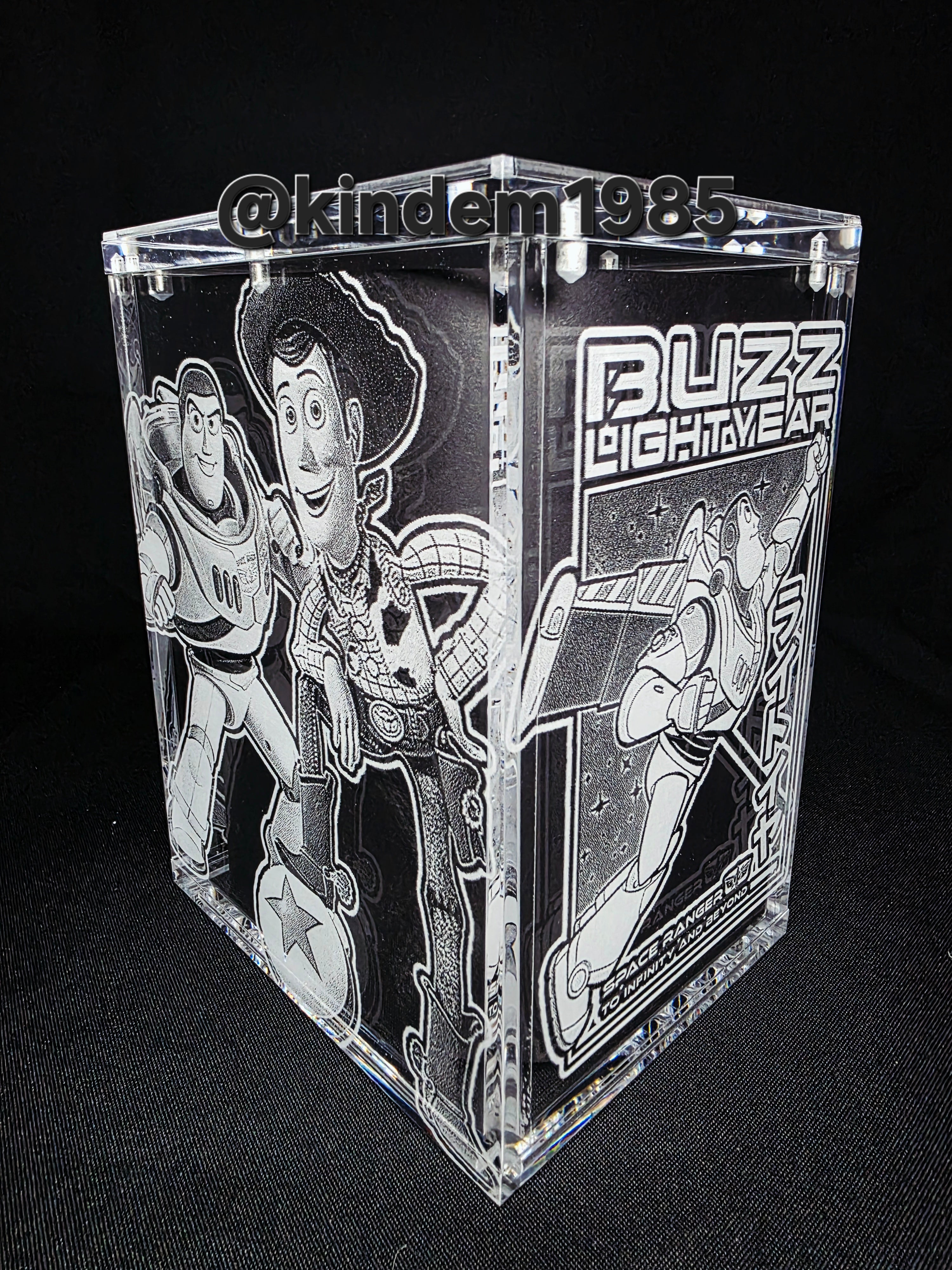 Toy Story Woody Buzz Funko Pop Premium Armor Custom Protector
