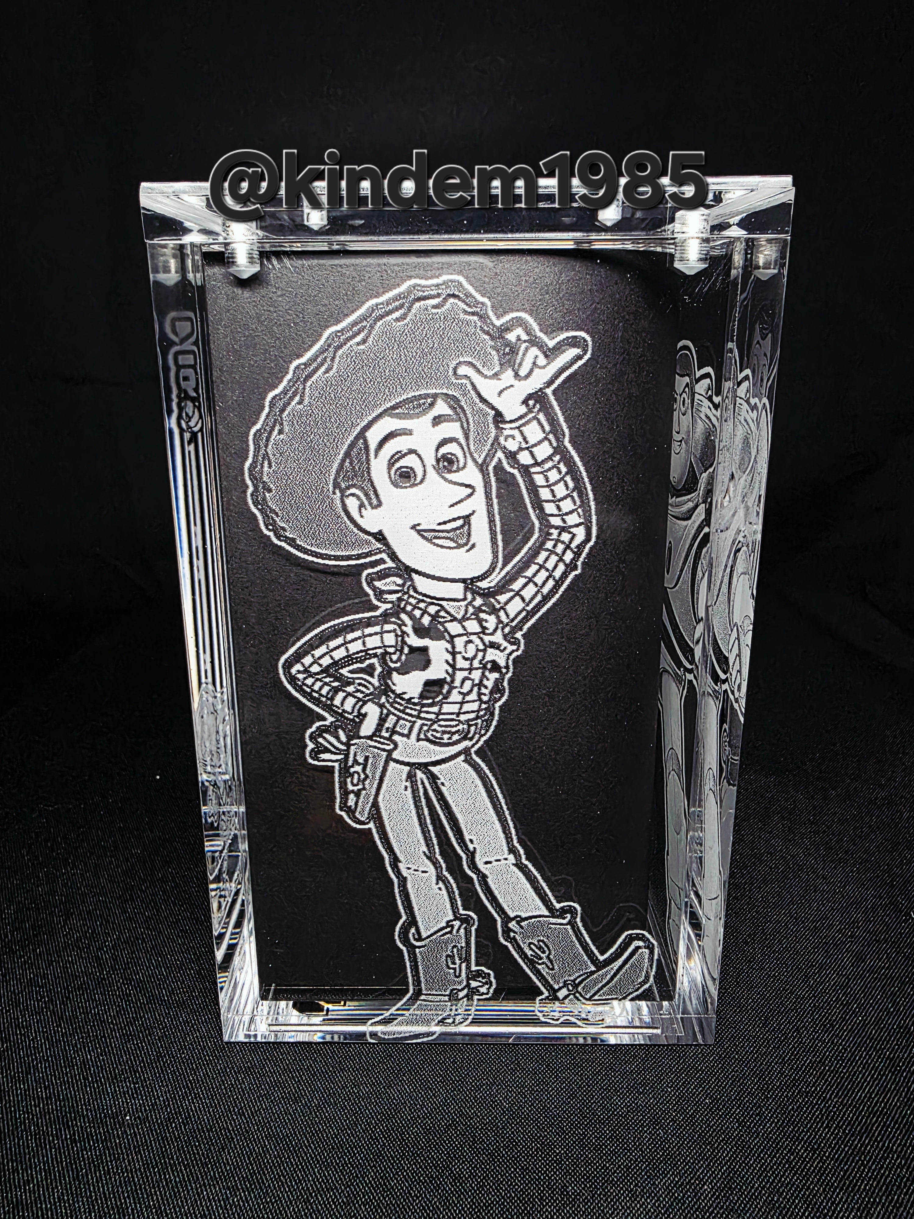 Toy Story Woody Buzz Funko Pop Premium Armor Custom Protector